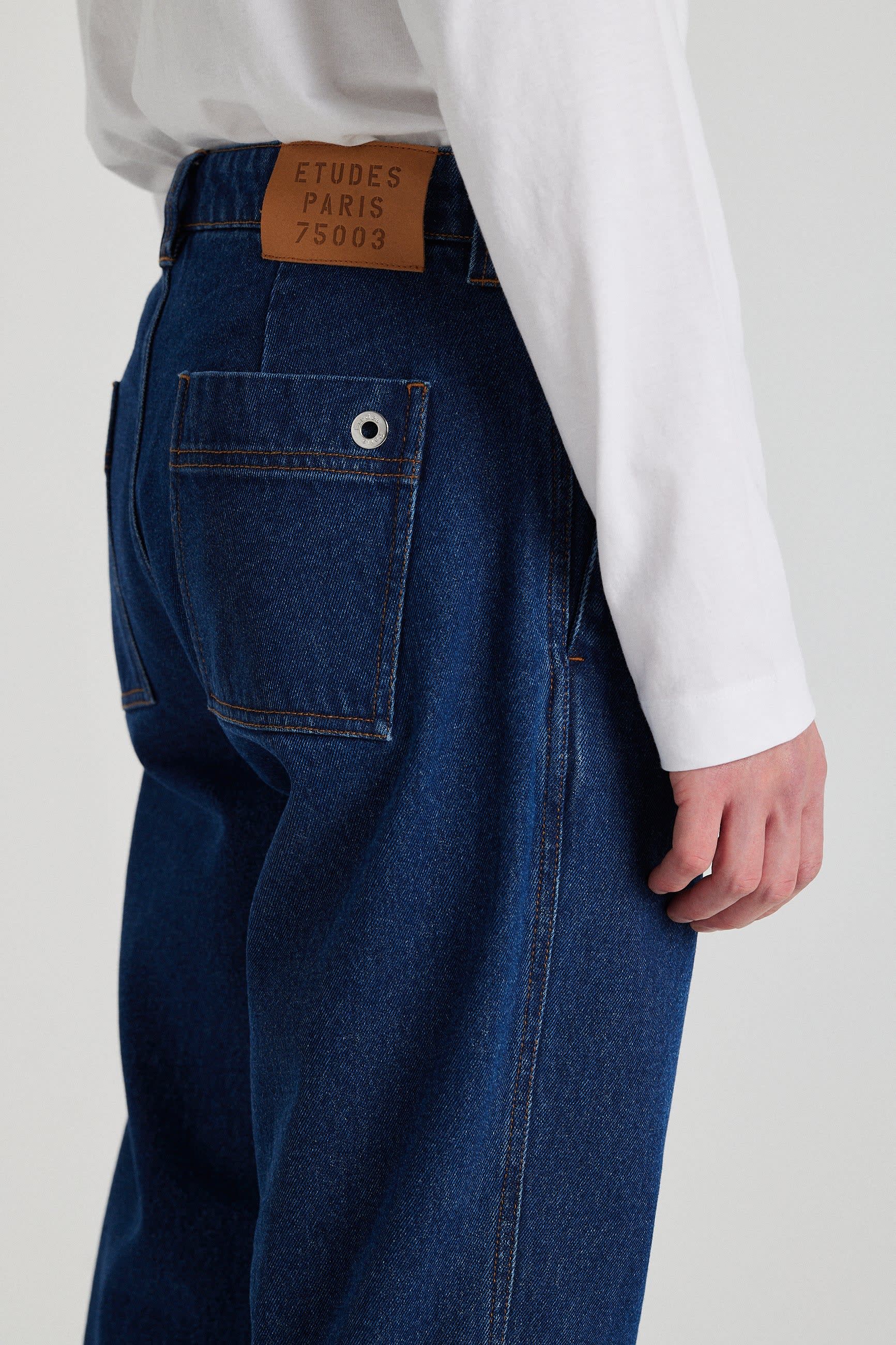 CINEMA WASHED DENIM INDIGO sold by Etudes Studio product image thumbnail 5