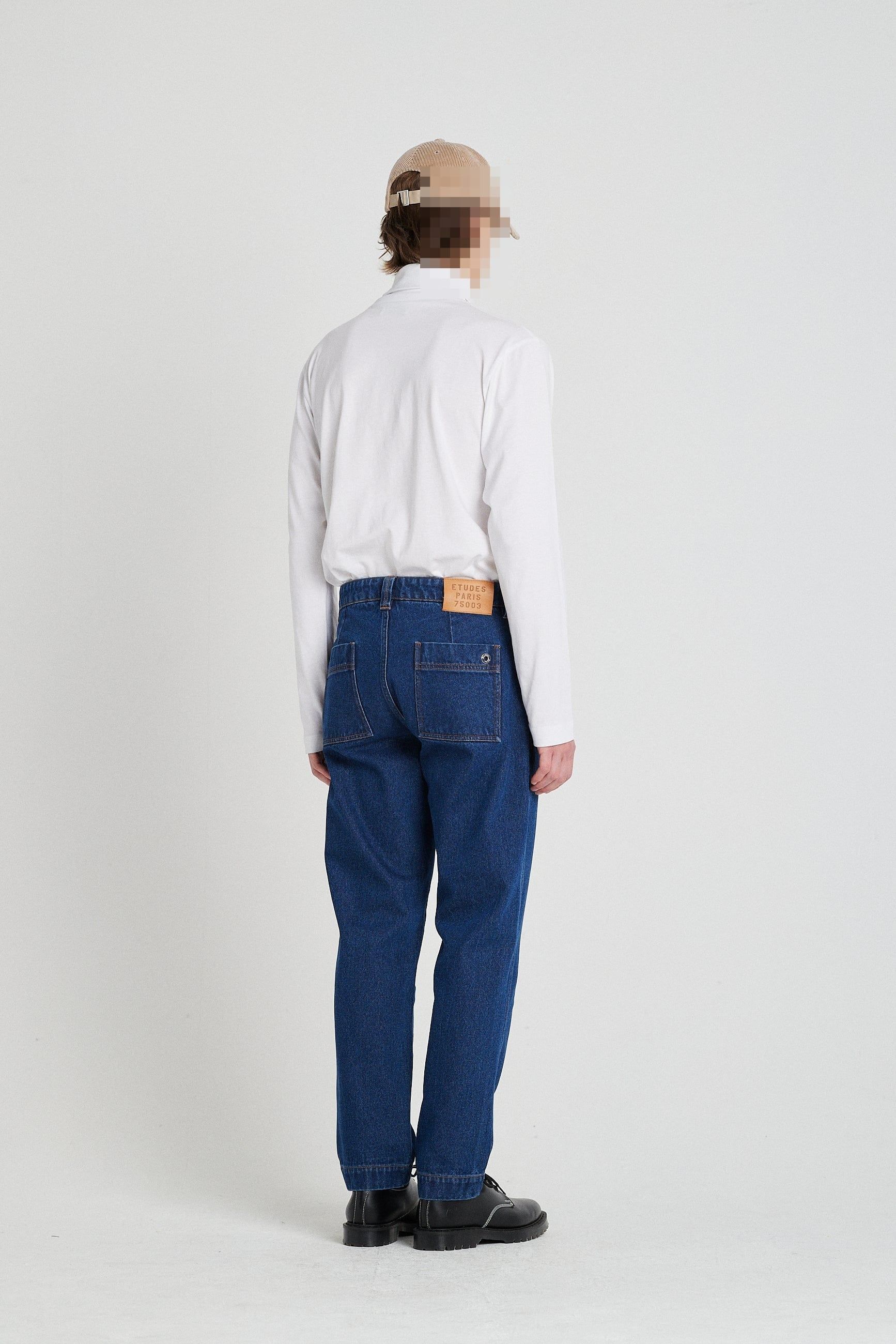 CINEMA WASHED DENIM INDIGO sold by Etudes Studio product image thumbnail 3