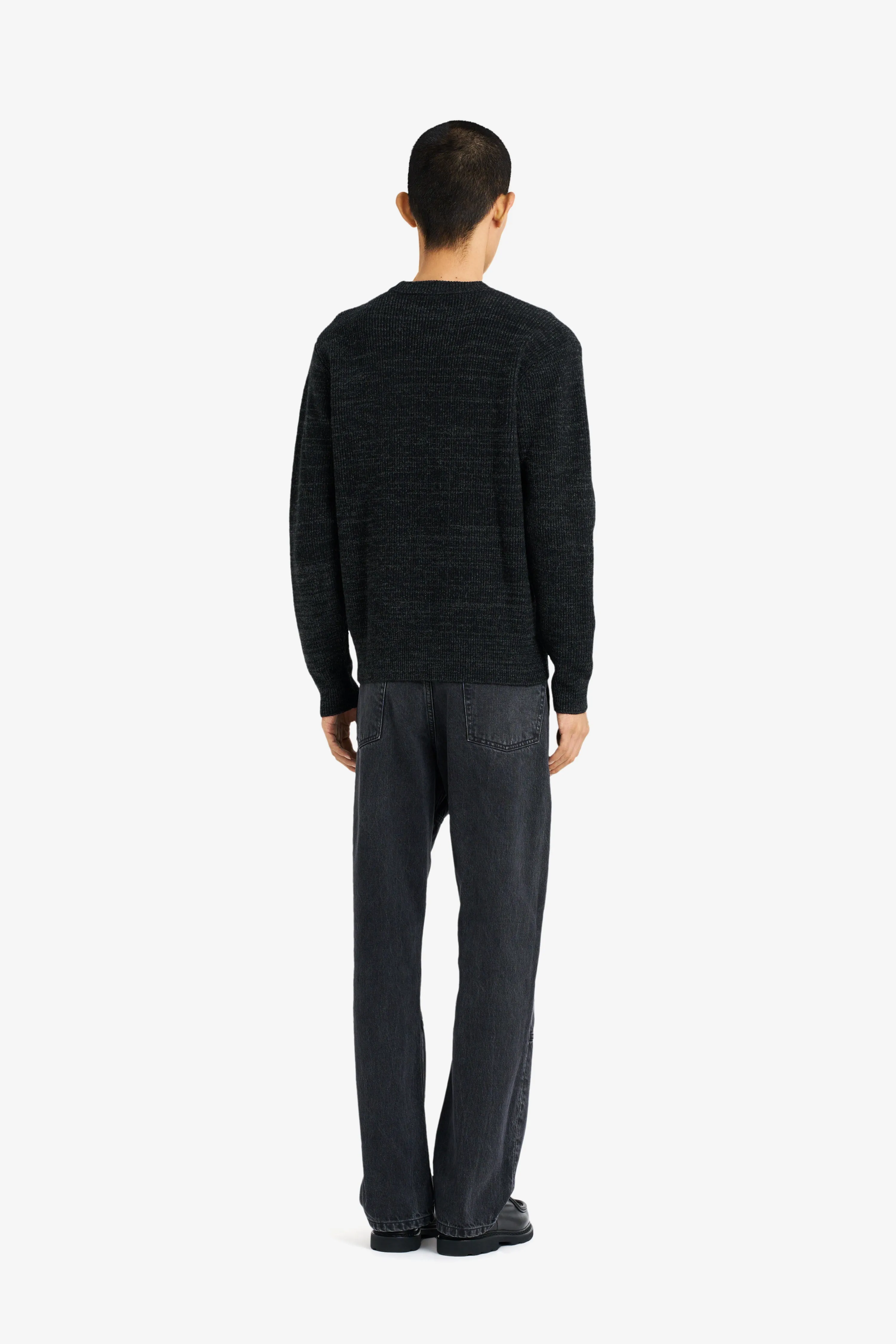 REGULAR ROUND NECK BLACK sold by Etudes Studio product image thumbnail 5