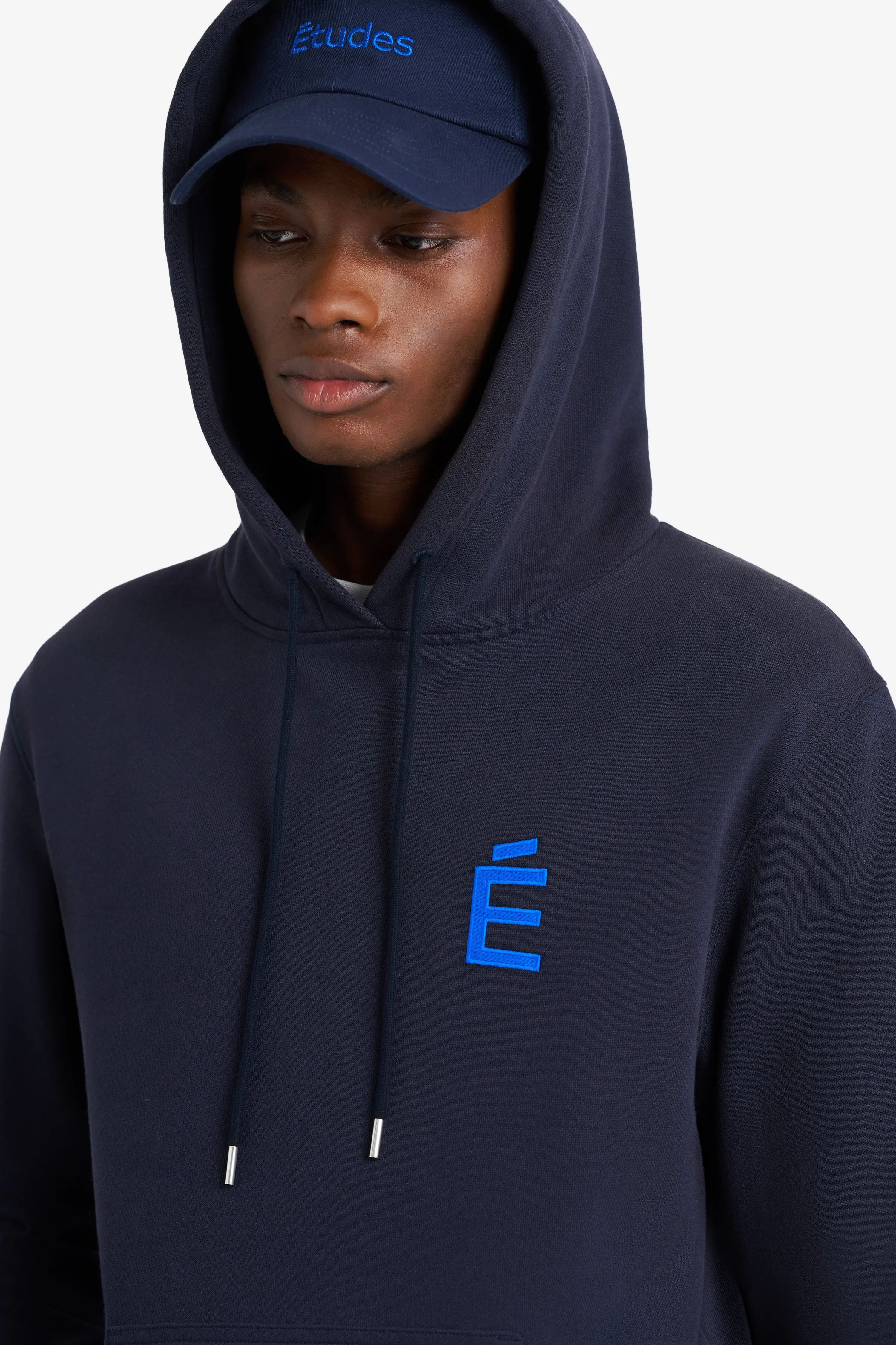 REGULAR HOODIE É NAVY sold by Etudes Studio product image thumbnail 4