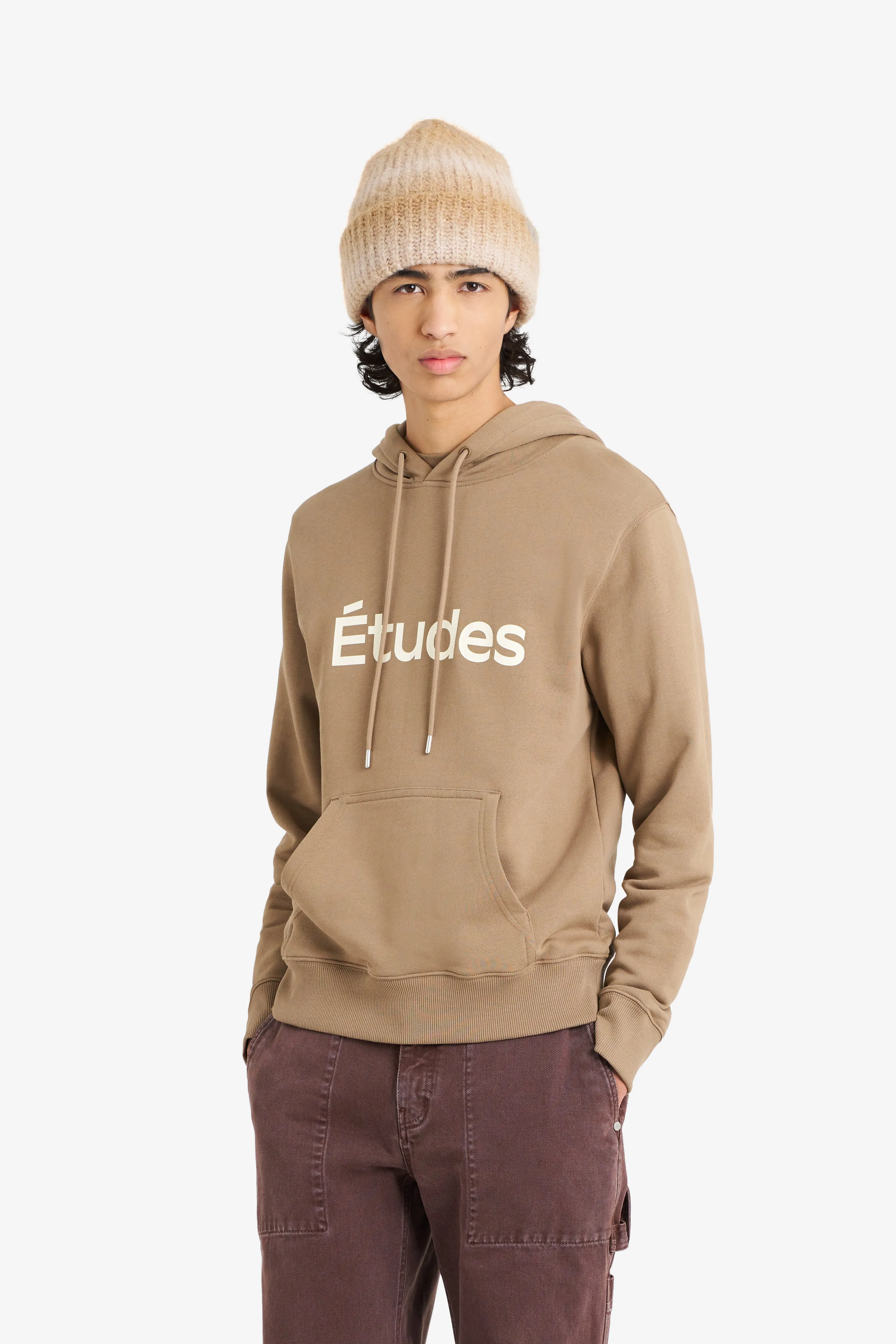 REGULAR HOODIE ÉTUDES TAN sold by Etudes Studio product image thumbnail 3