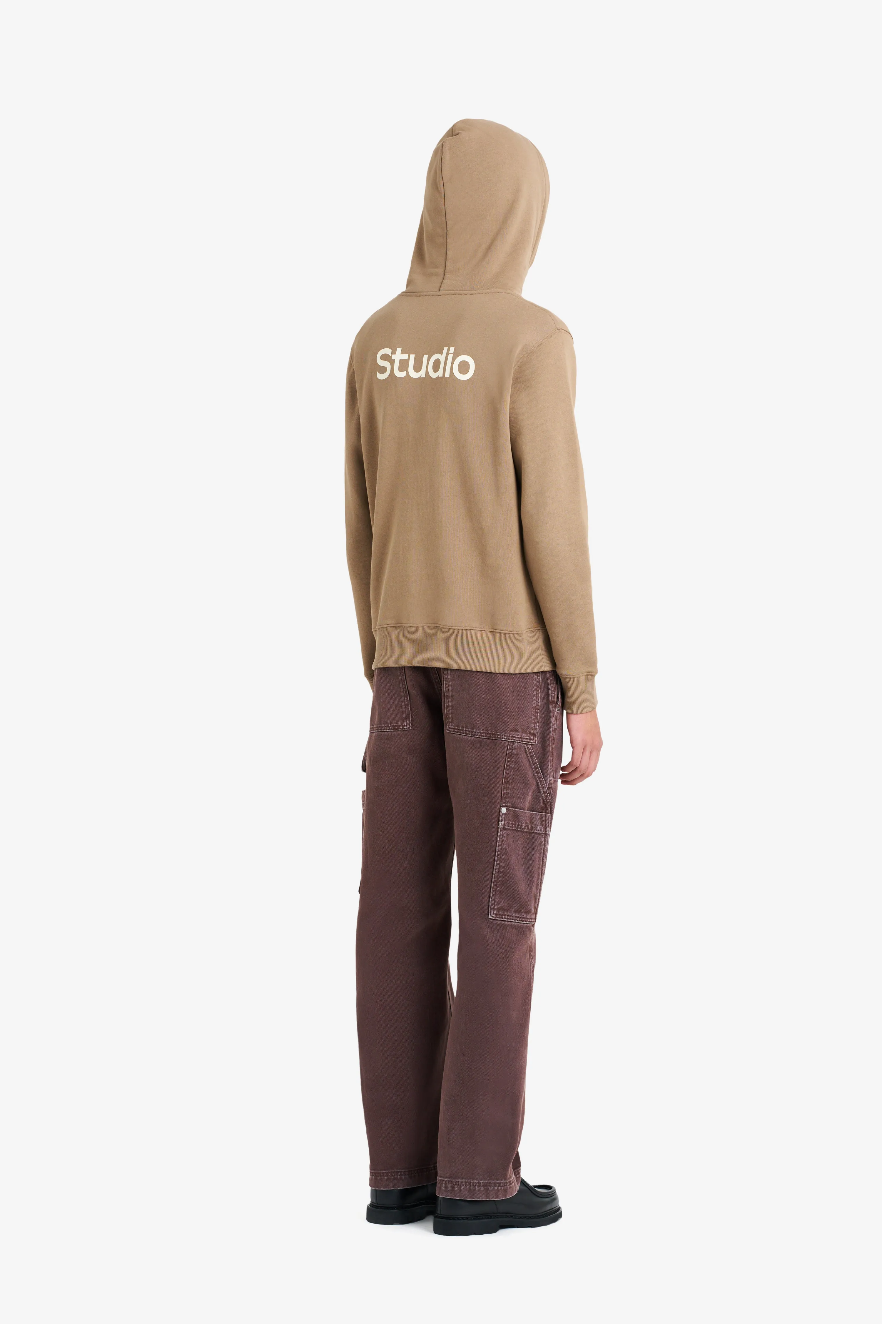 REGULAR HOODIE ÉTUDES TAN sold by Etudes Studio product image thumbnail 4