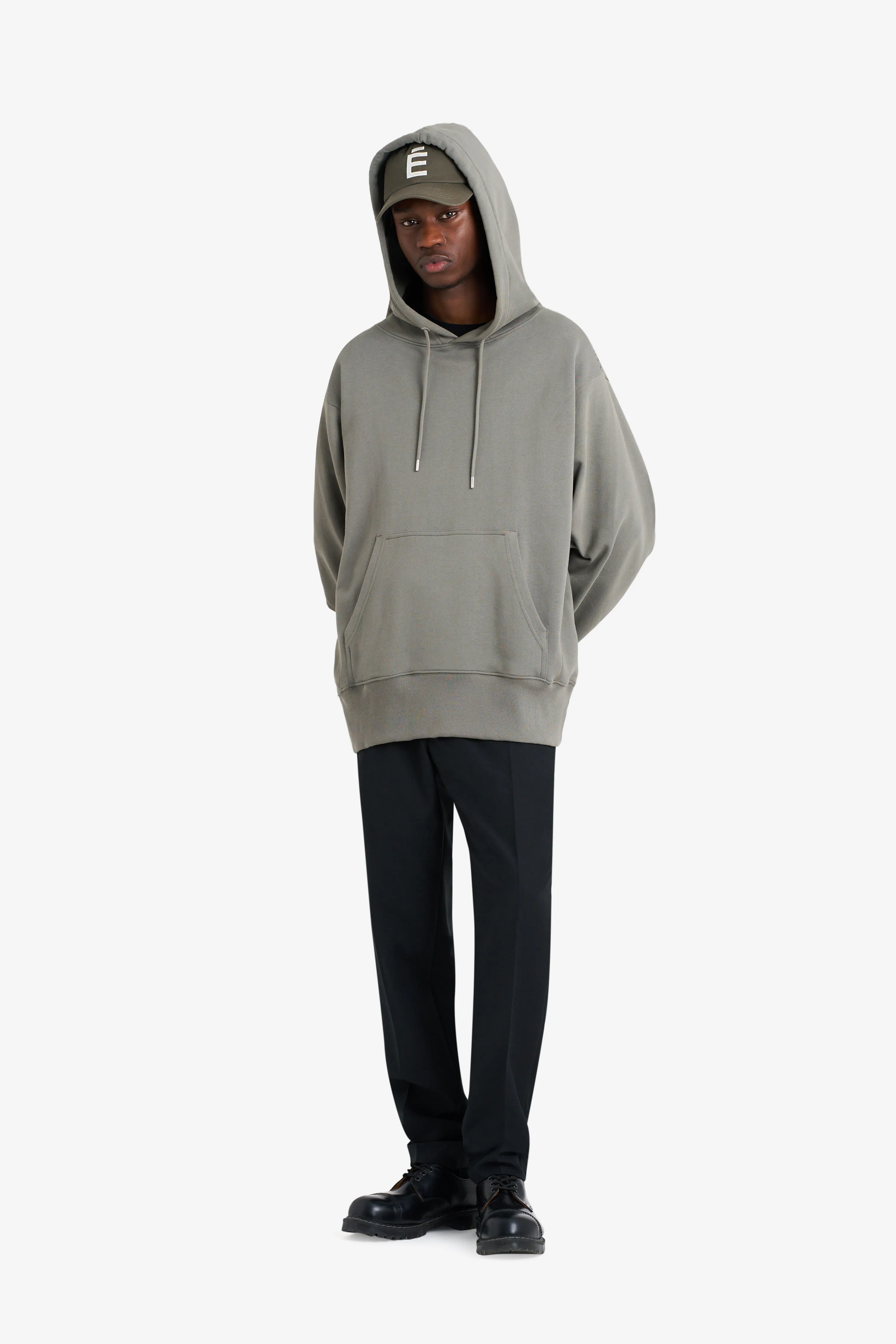RELAX HOODIE GREY sold by Etudes Studio product image thumbnail 3