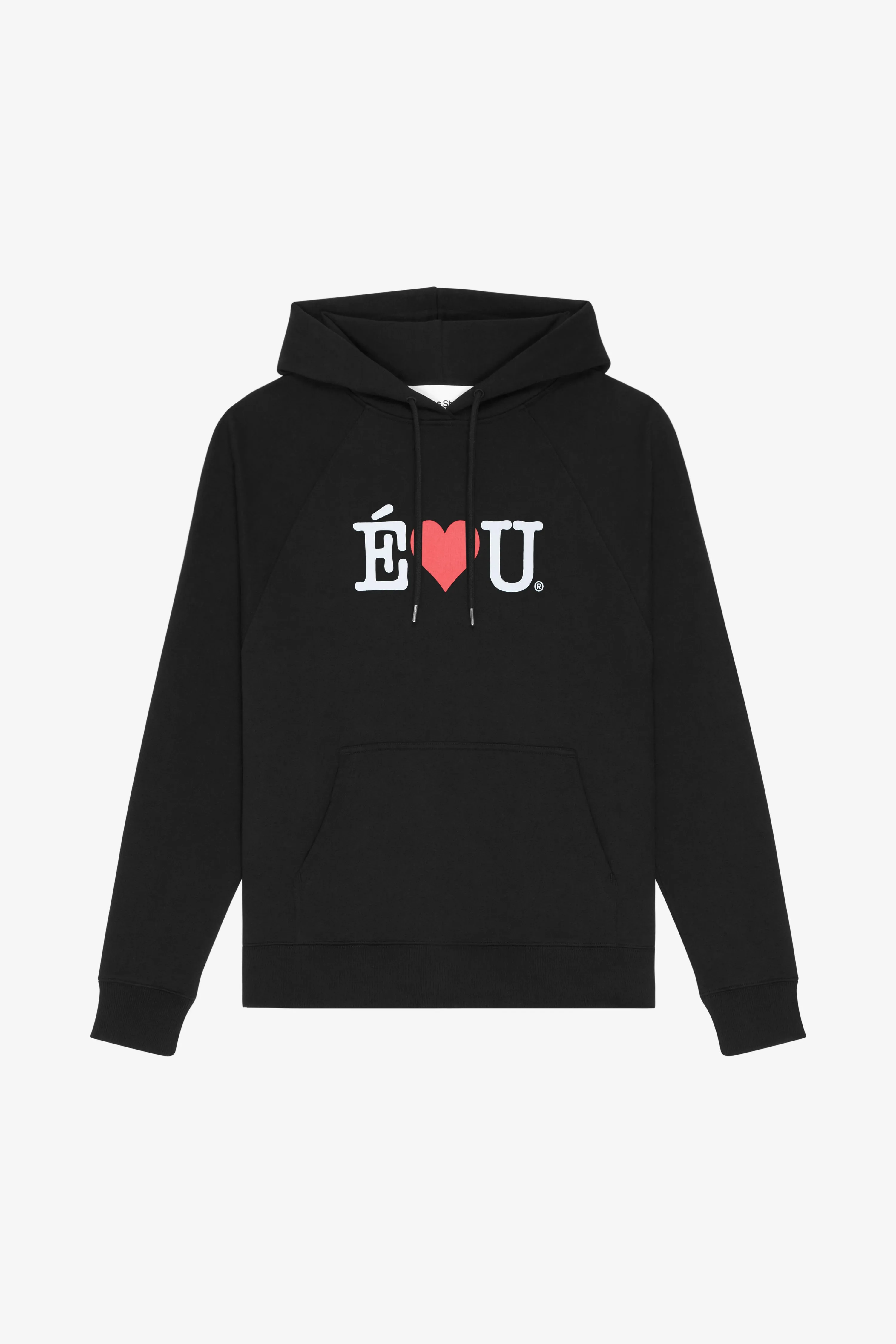 LOOSE HOODIE É L U BLACK sold by Etudes Studio