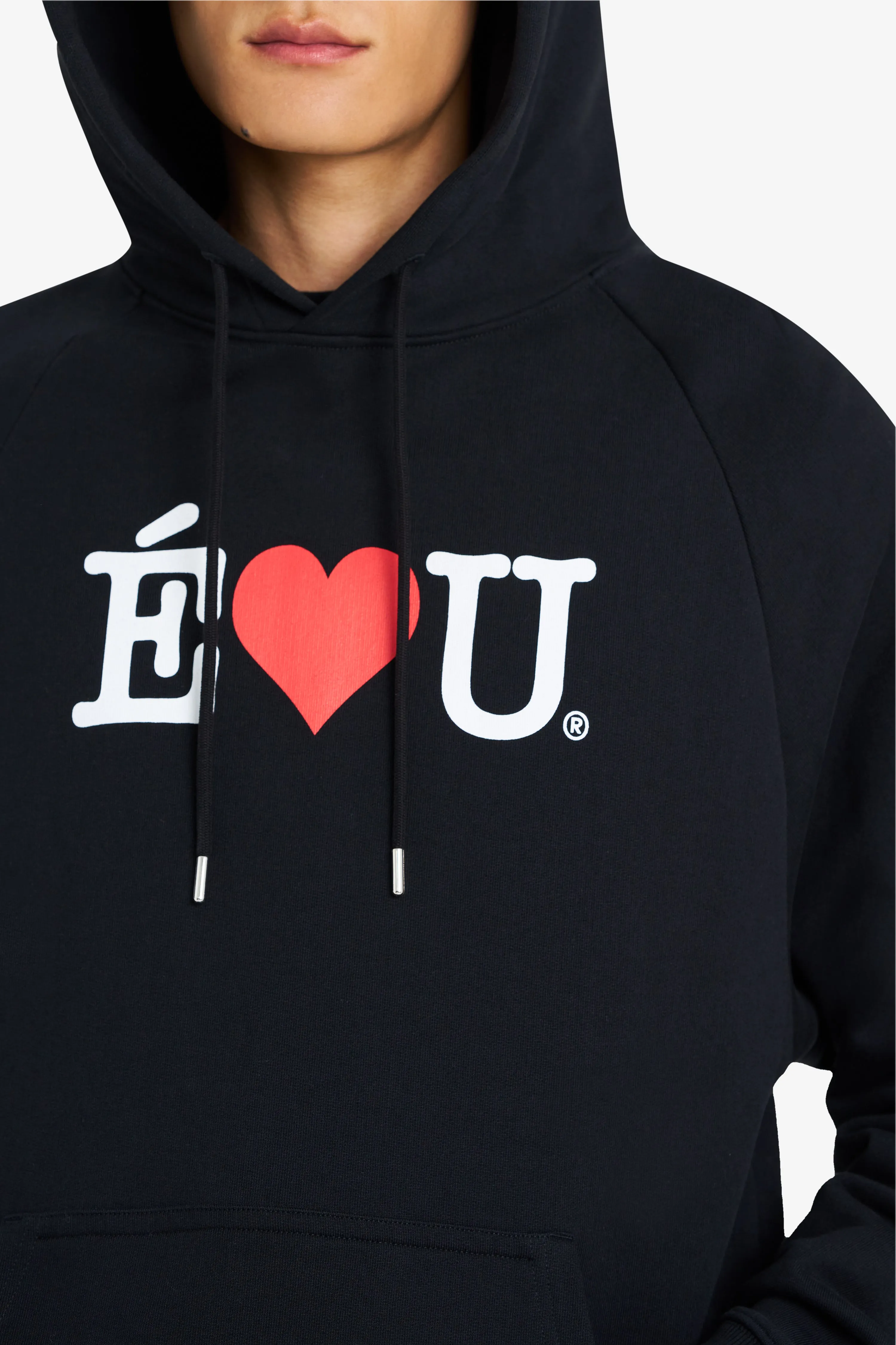 LOOSE HOODIE É L U BLACK sold by Etudes Studio product image thumbnail 4