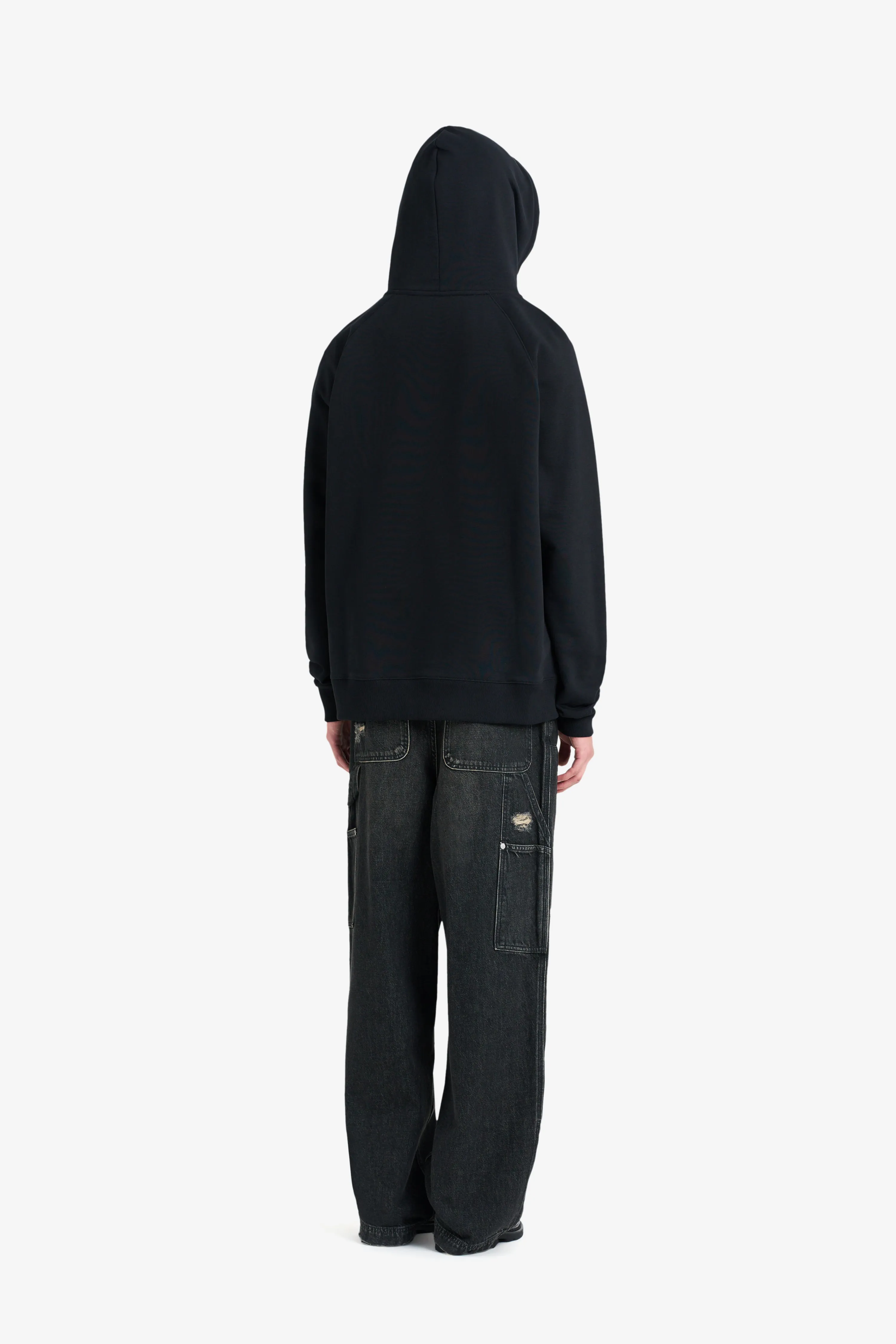 LOOSE HOODIE NOT A CRIME BLACK sold by Etudes Studio product image thumbnail 5