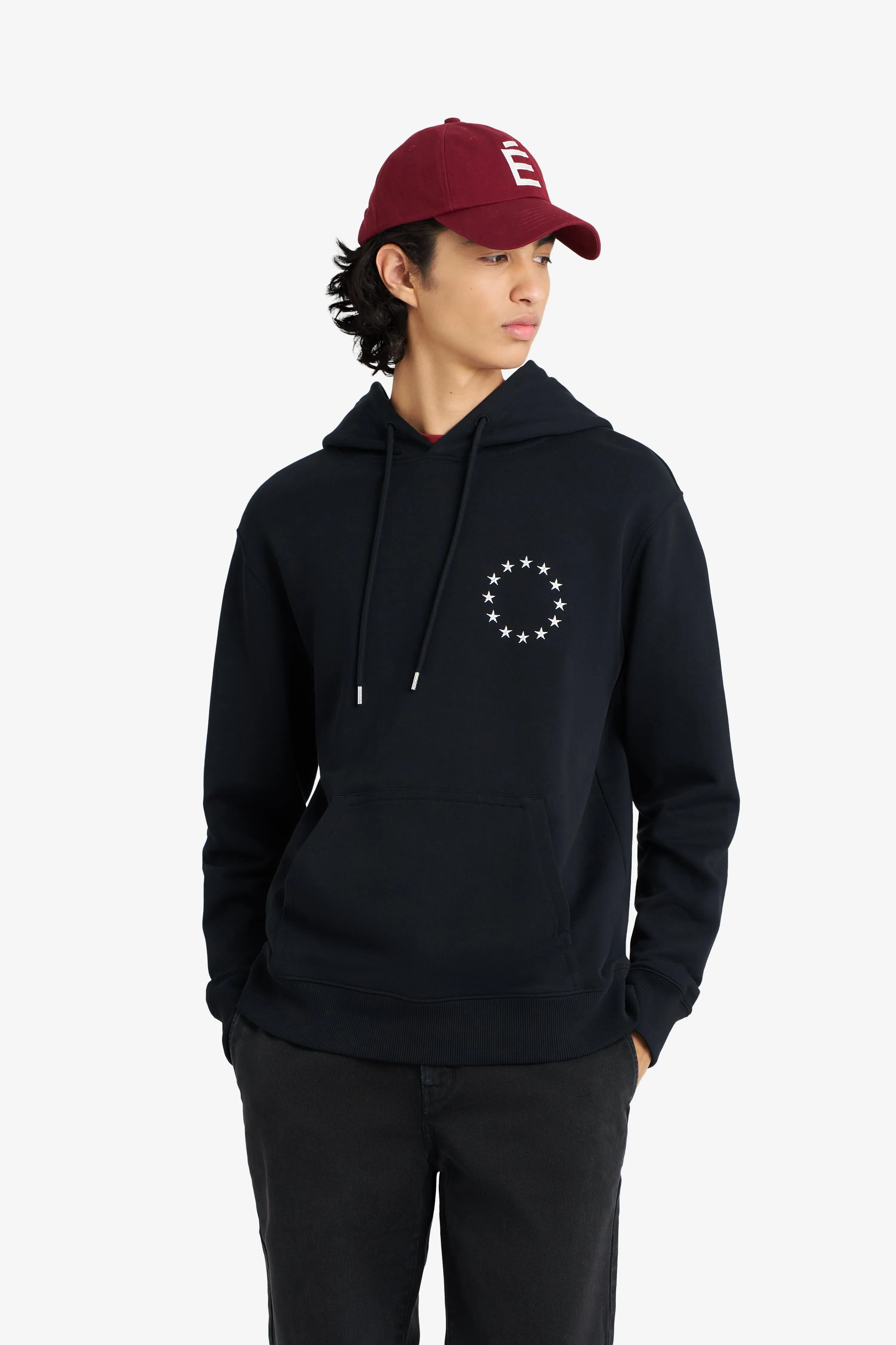 REGULAR HOODIE EUROPA BLACK sold by Etudes Studio product image thumbnail 3