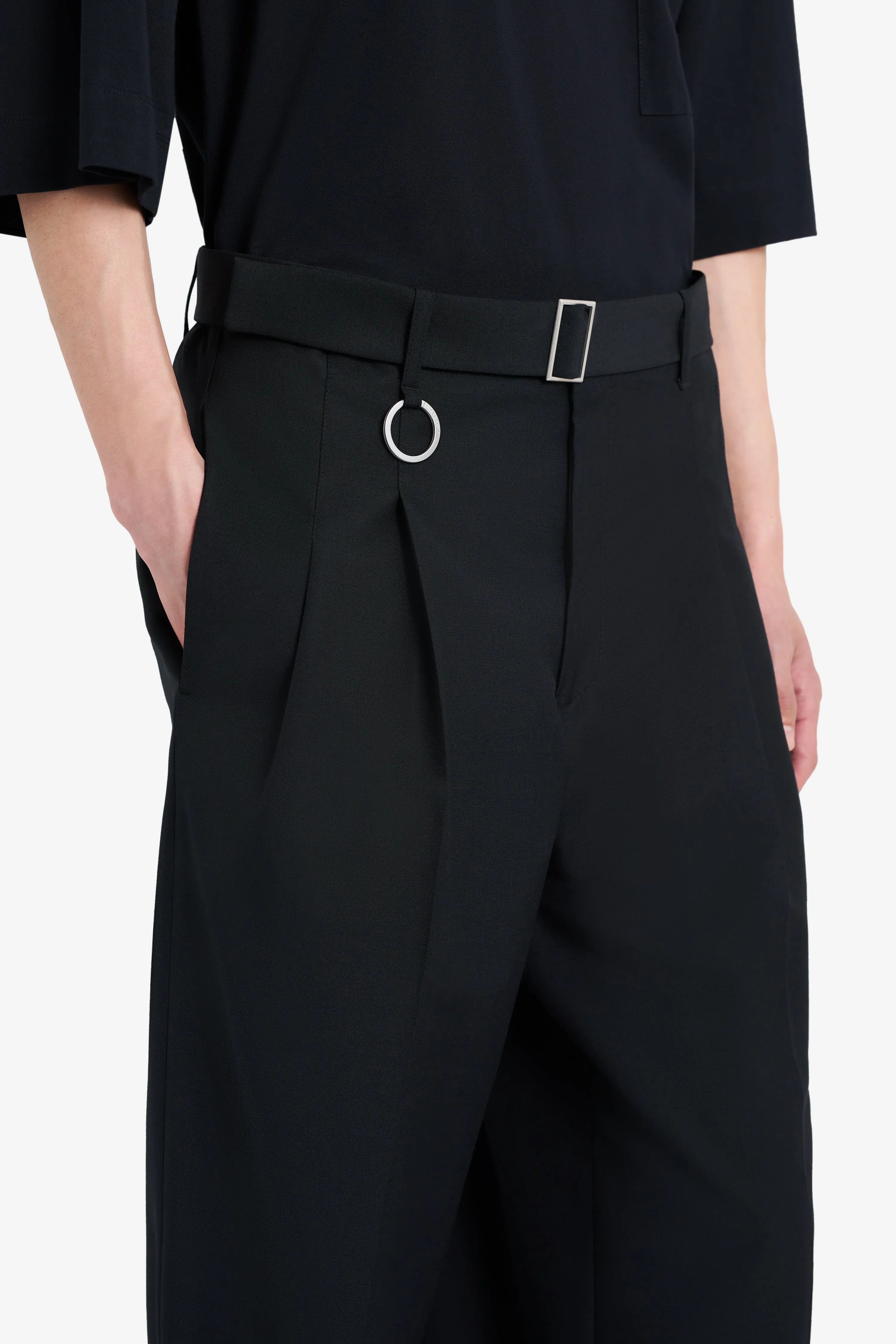 LOOSE SUIT PANT BLACK sold by Etudes Studio product image thumbnail 4