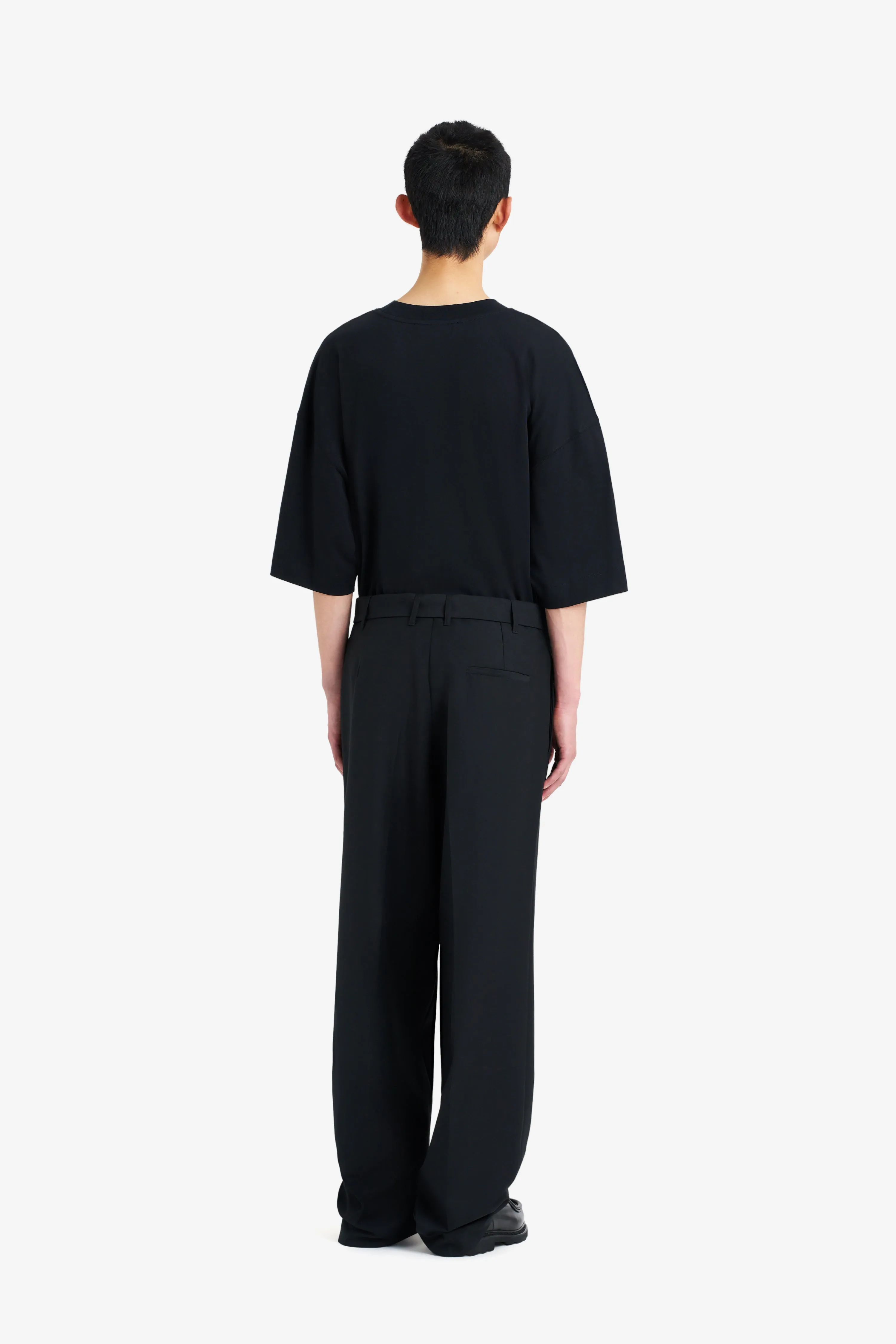 LOOSE SUIT PANT BLACK sold by Etudes Studio product image thumbnail 5