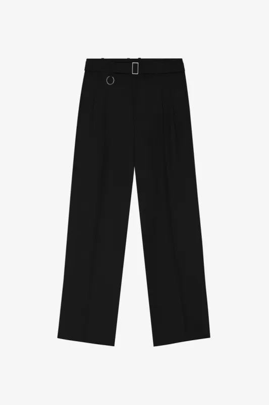 LOOSE SUIT PANT BLACK sold by Etudes Studio