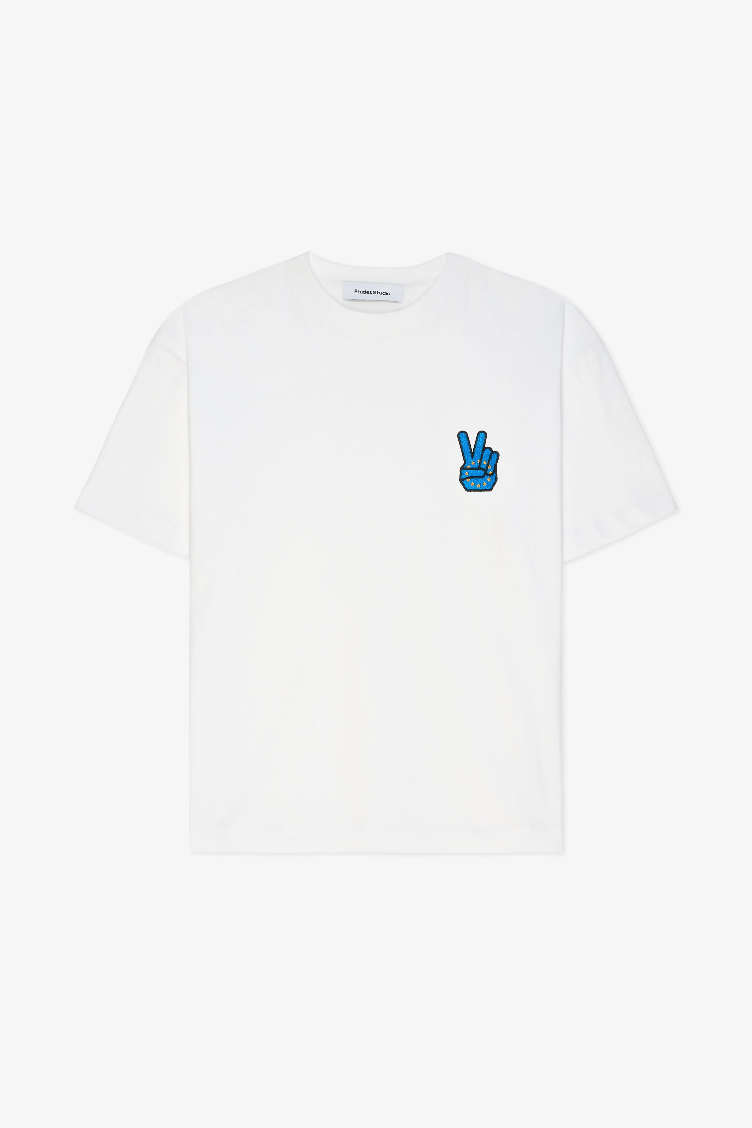 RELAX TEE SHIRT PEACE WHITE sold by Etudes Studio