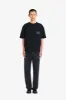 RELAX POCKET TEE SHIRT STENCIL BLACK sold by Etudes Studio