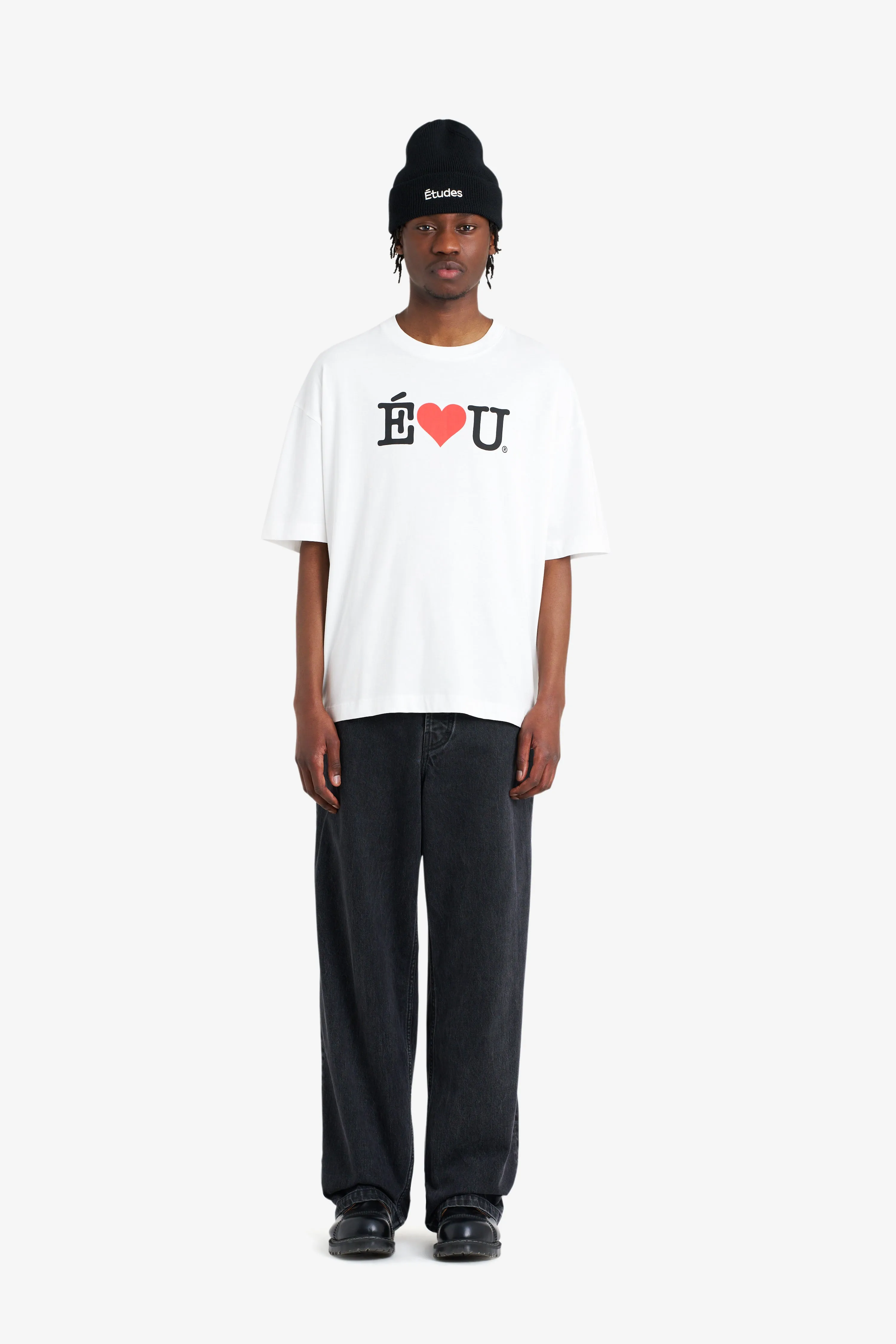 RELAX TEE SHIRT É L U WHITE sold by Etudes Studio product image thumbnail 2