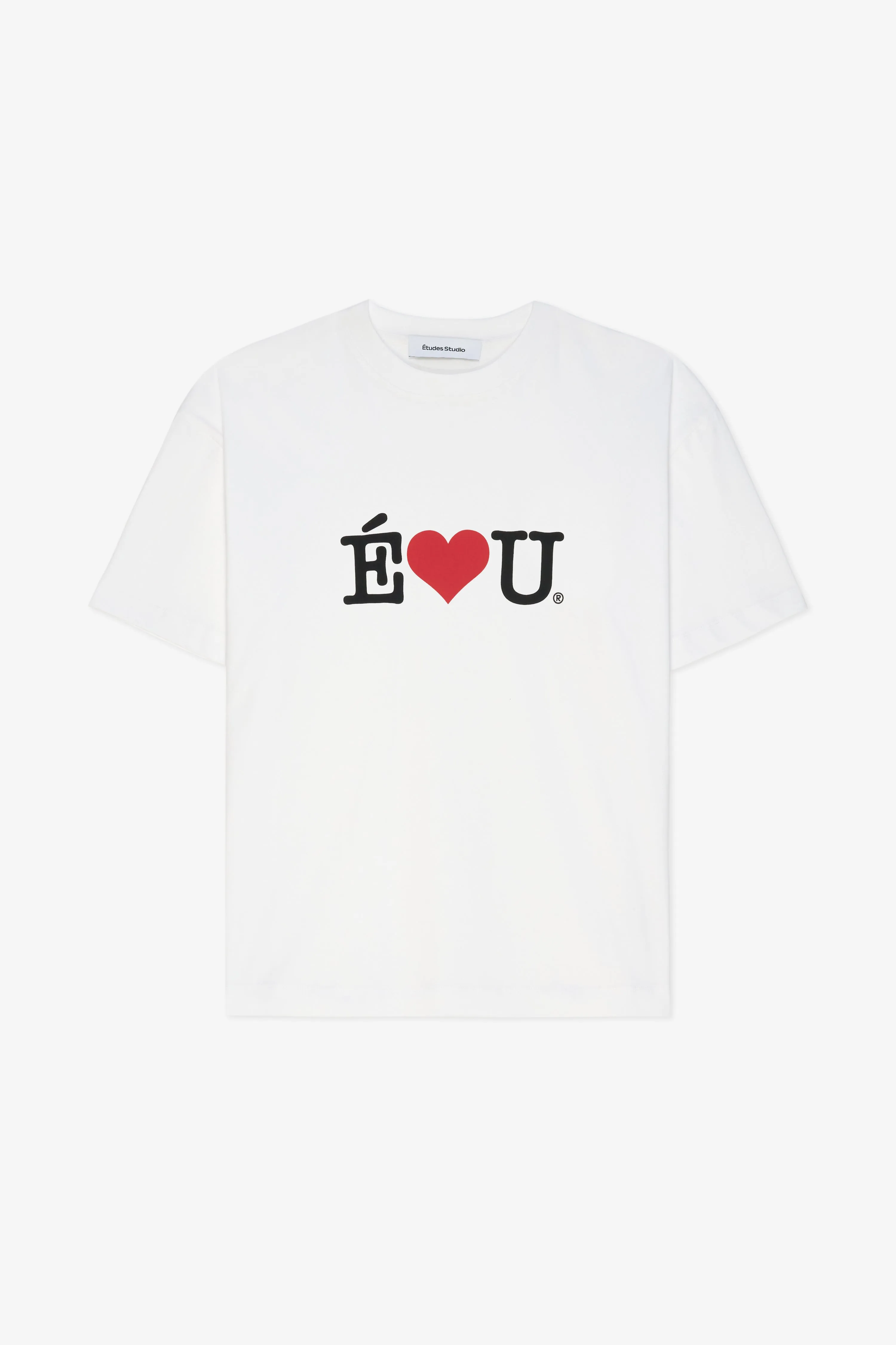 RELAX TEE SHIRT É L U WHITE sold by Etudes Studio