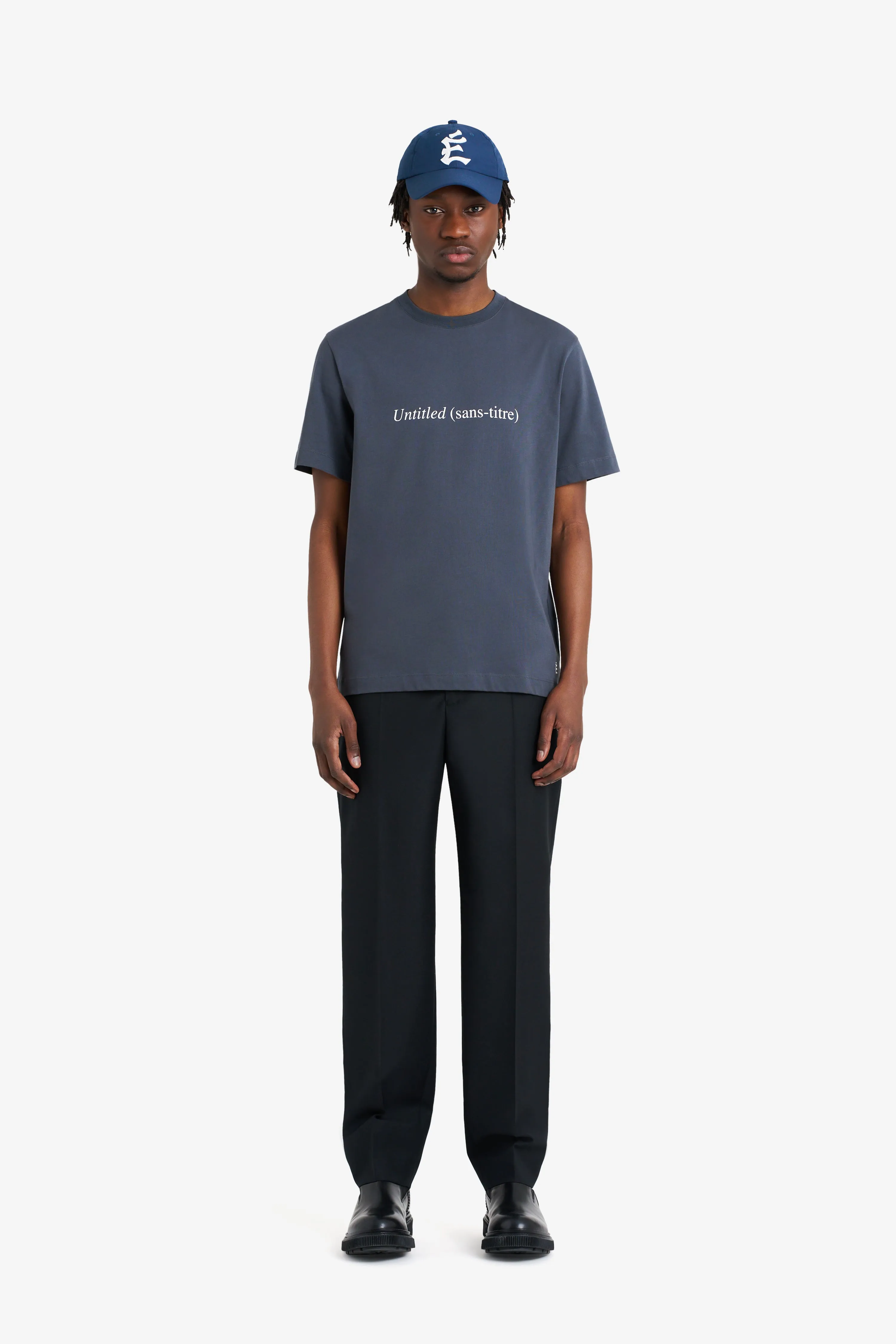 REGULAR TEE SHIRT UNTITLED DARK GREY sold by Etudes Studio product image thumbnail 2