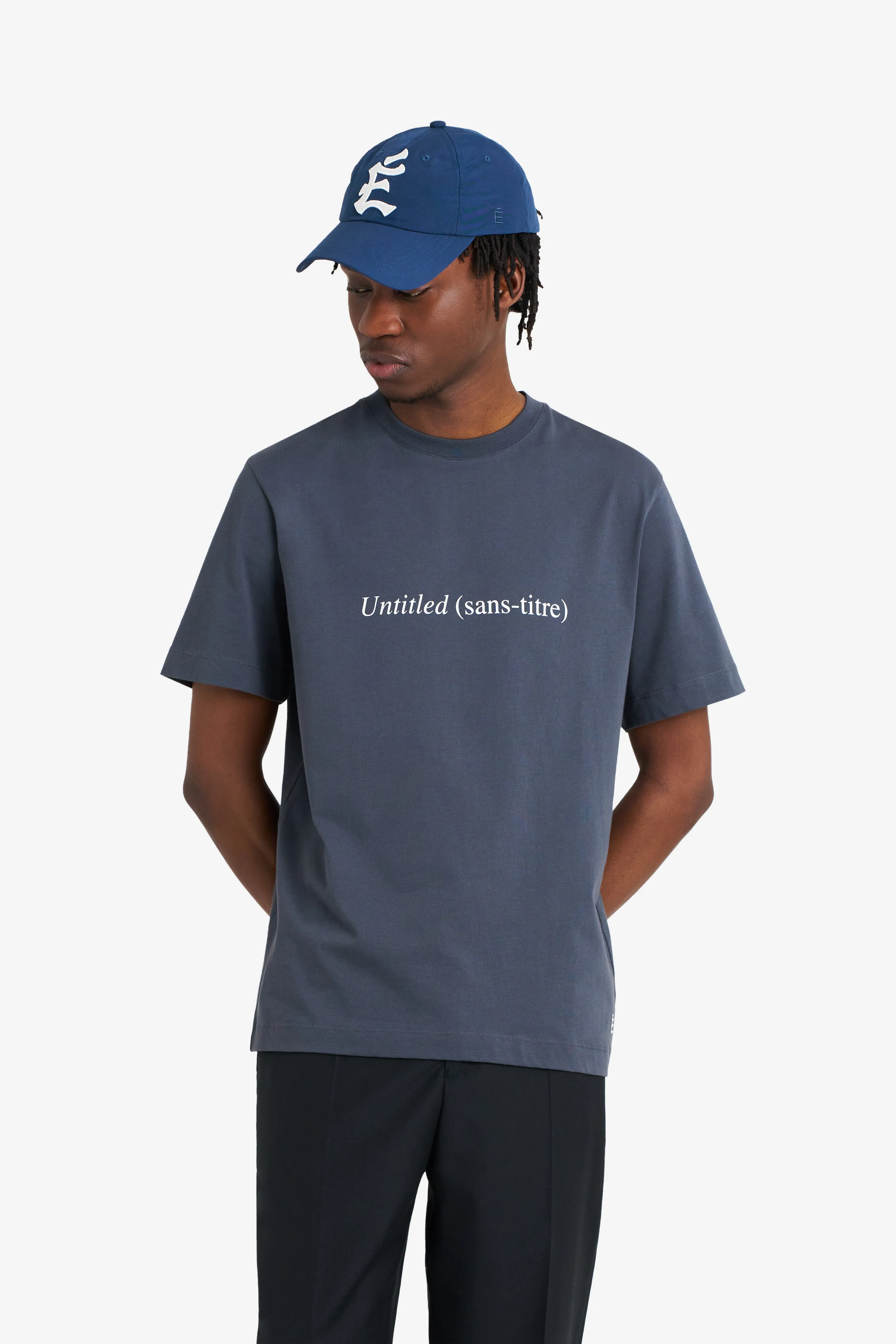 REGULAR TEE SHIRT UNTITLED DARK GREY sold by Etudes Studio product image thumbnail 3