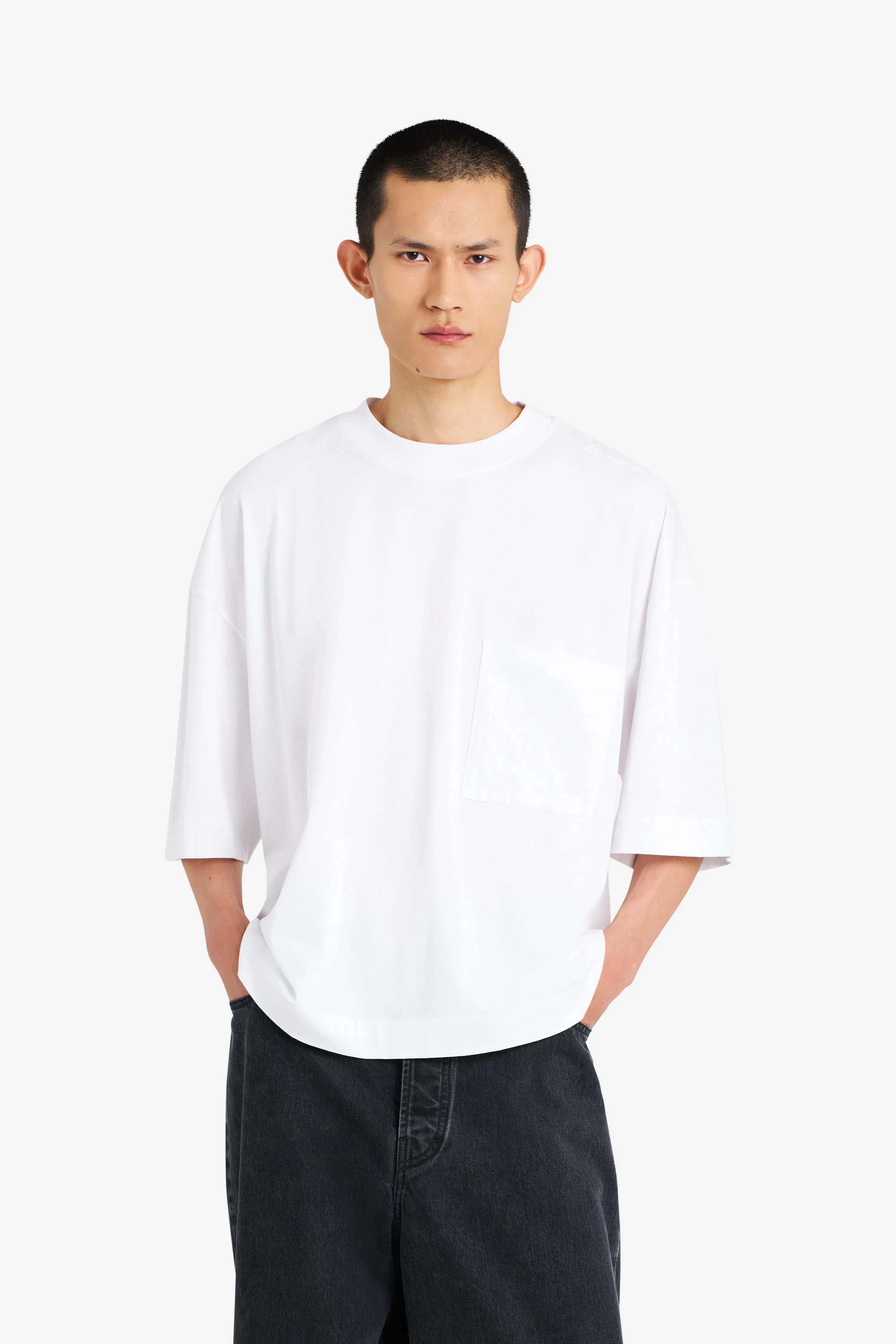 OVERSIZE POCKET TEE SHIRT WHITE sold by Etudes Studio product image thumbnail 3