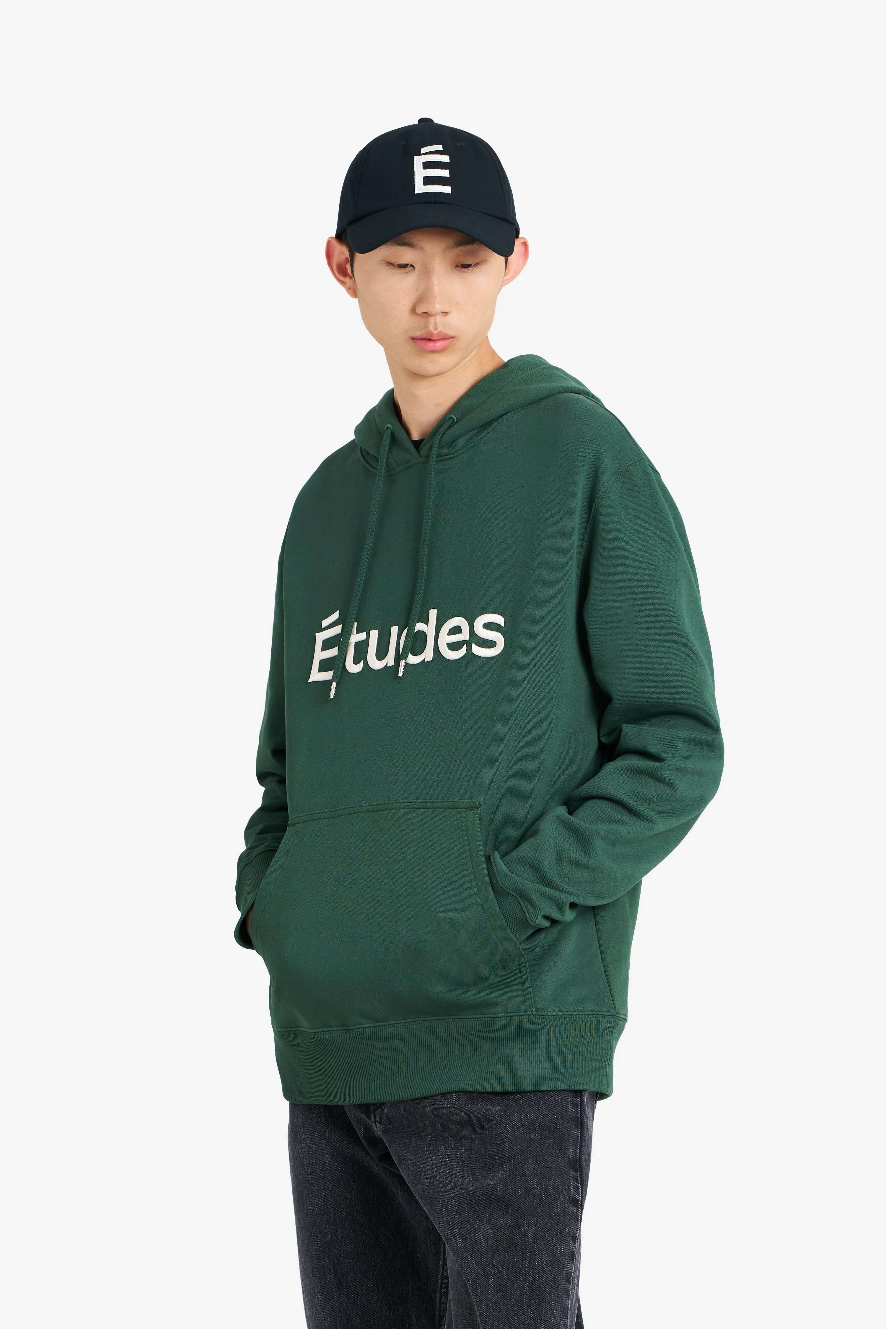 REGULAR HOODIE ÉTUDES GREEN sold by Etudes Studio product image thumbnail 3