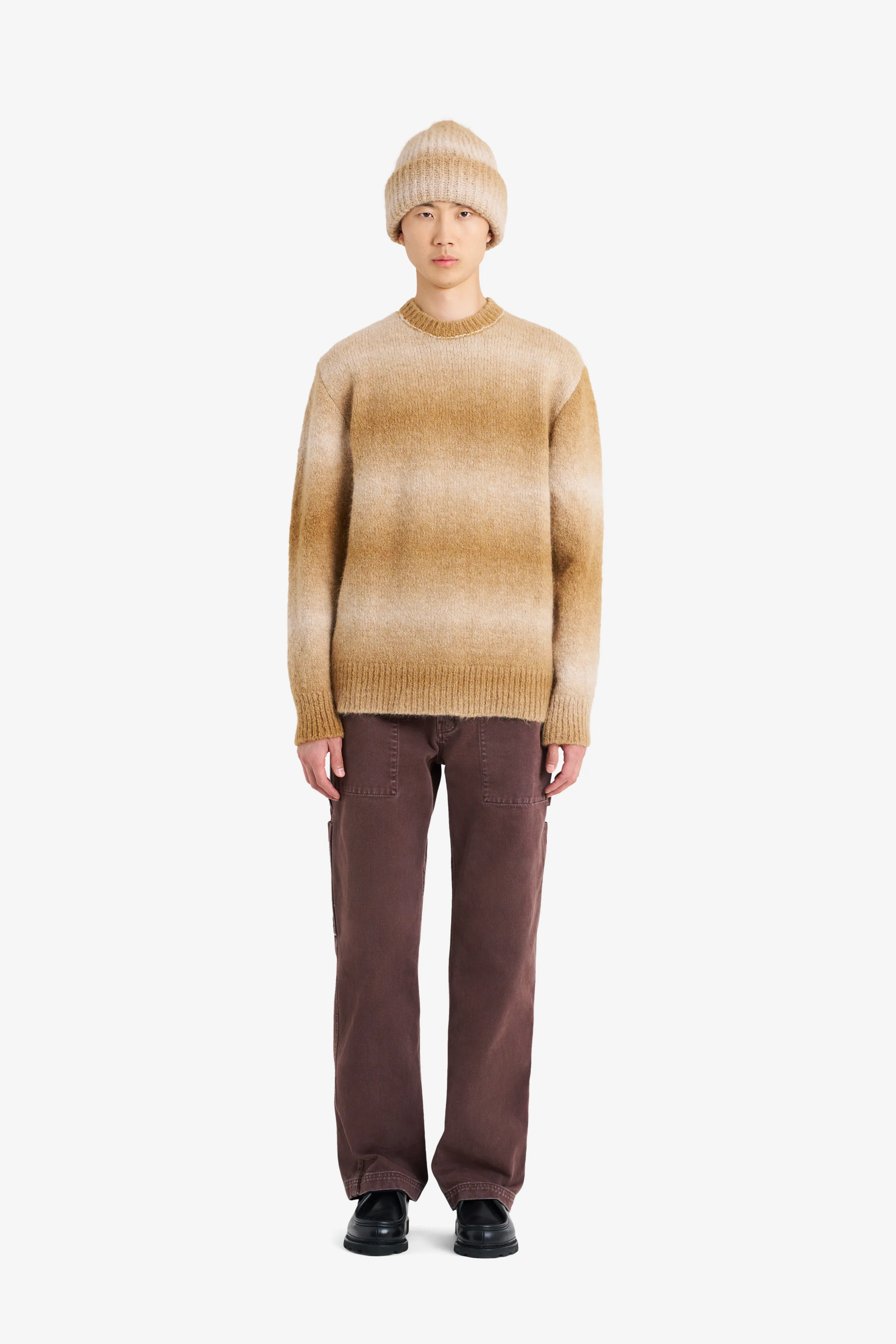 ALPACA ROUND NECK TAN sold by Etudes Studio product image thumbnail 2