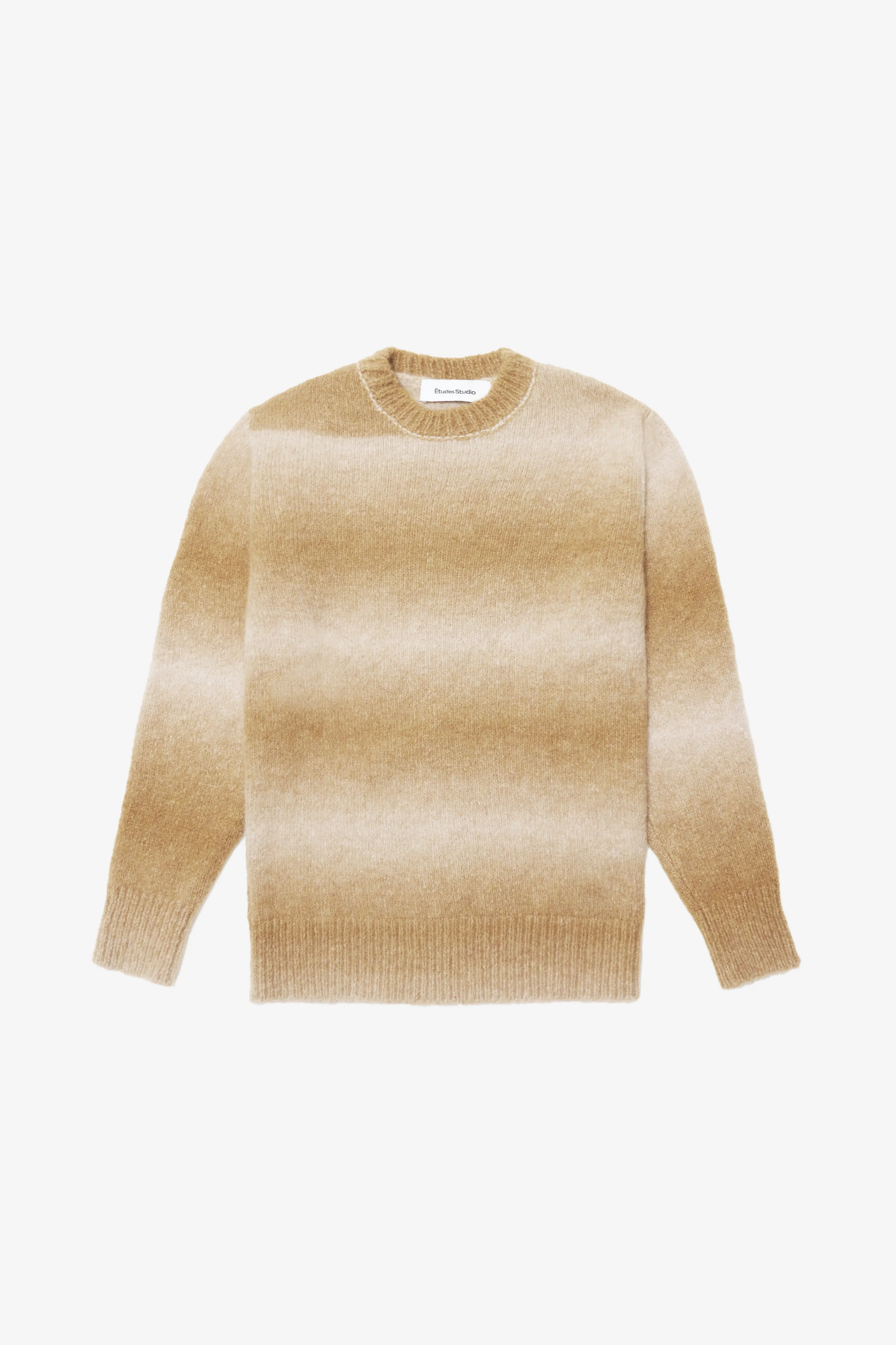 ALPACA ROUND NECK TAN sold by Etudes Studio