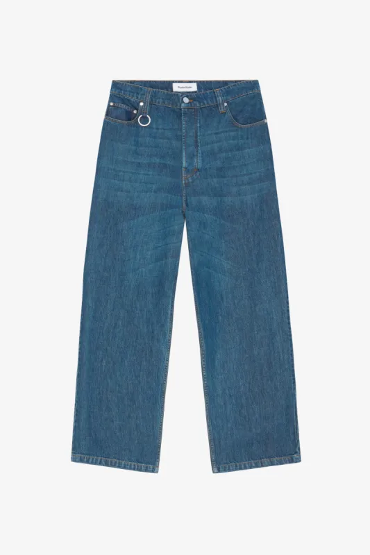 LOOSE JEANS PANT BLUE sold by Etudes Studio