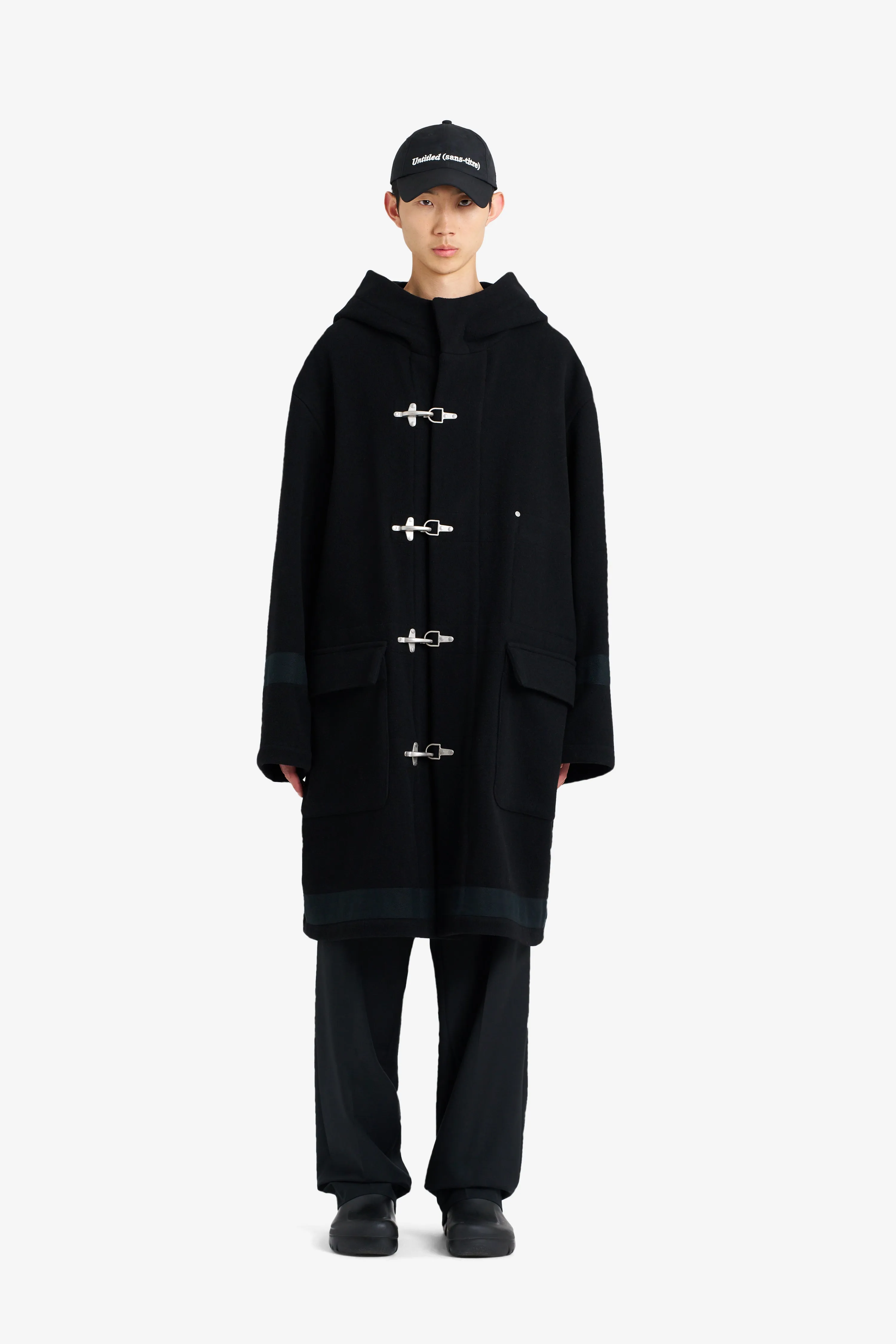HEAVY WOOL COAT BLACK sold by Etudes Studio product image thumbnail 2