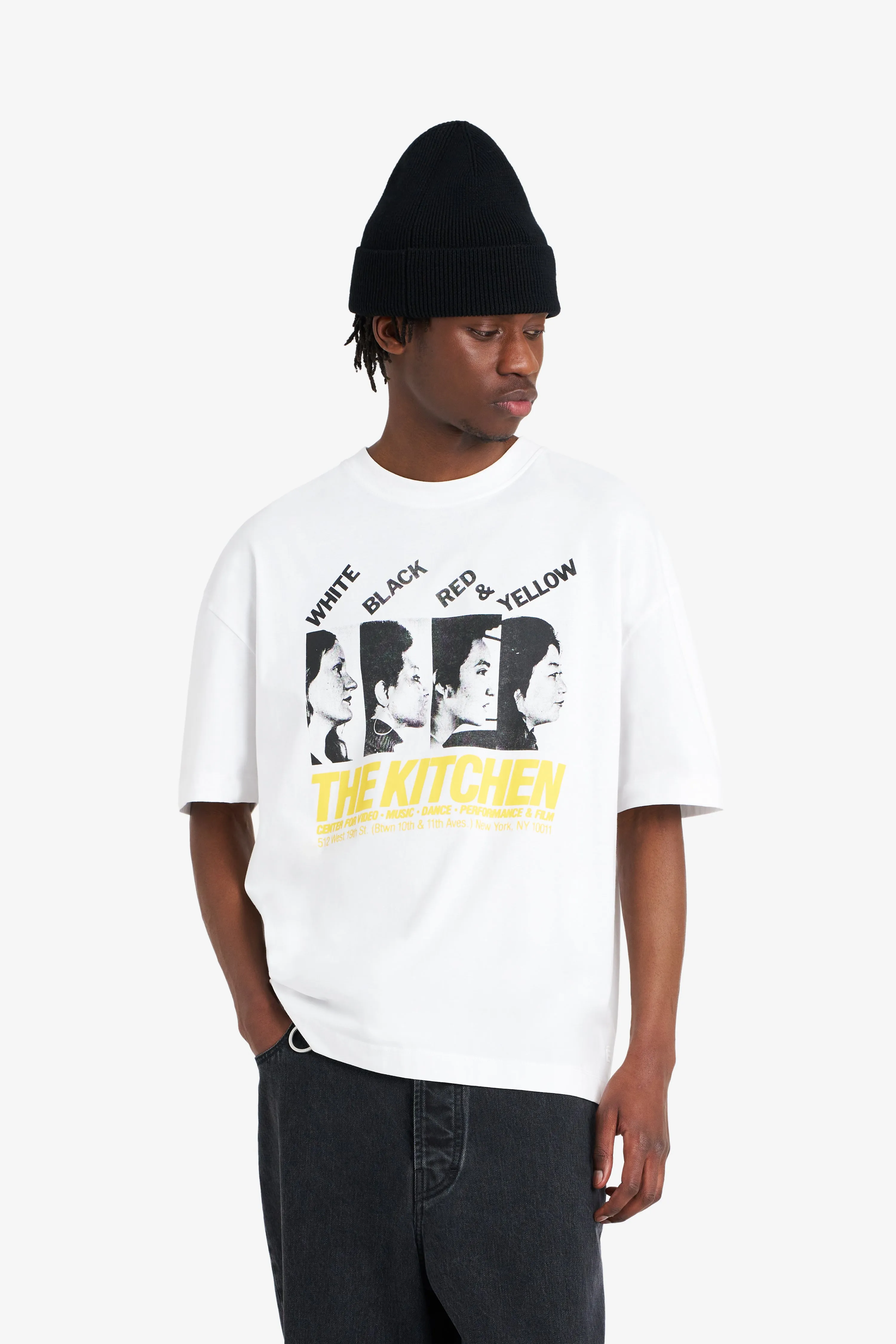 RELAX TEE SHIRT HEADS THE KITCHEN WHITE sold by Etudes Studio product image thumbnail 3
