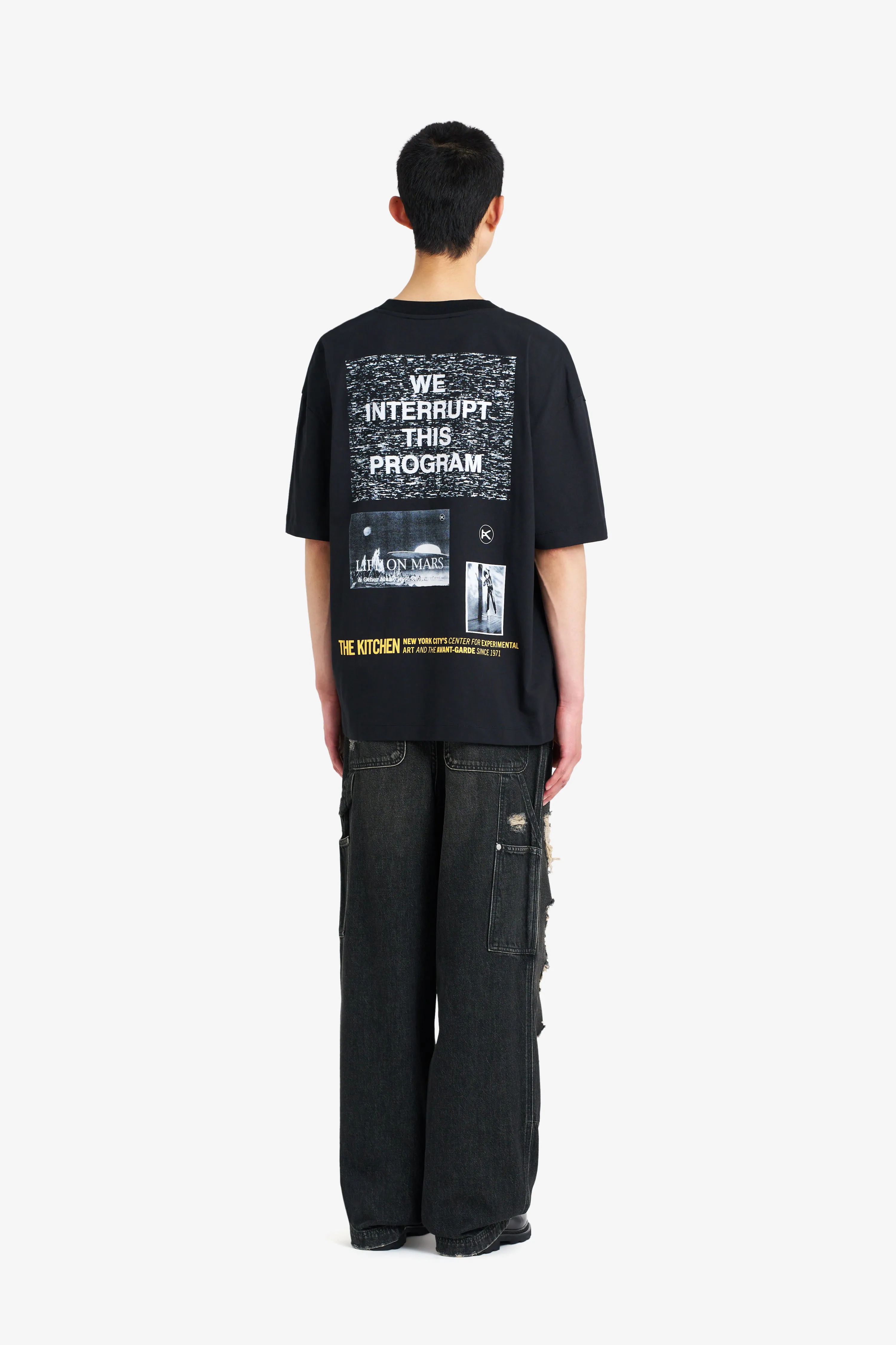 RELAX TEE SHIRT MARS THE KITCHEN BLACK sold by Etudes Studio product image thumbnail 4