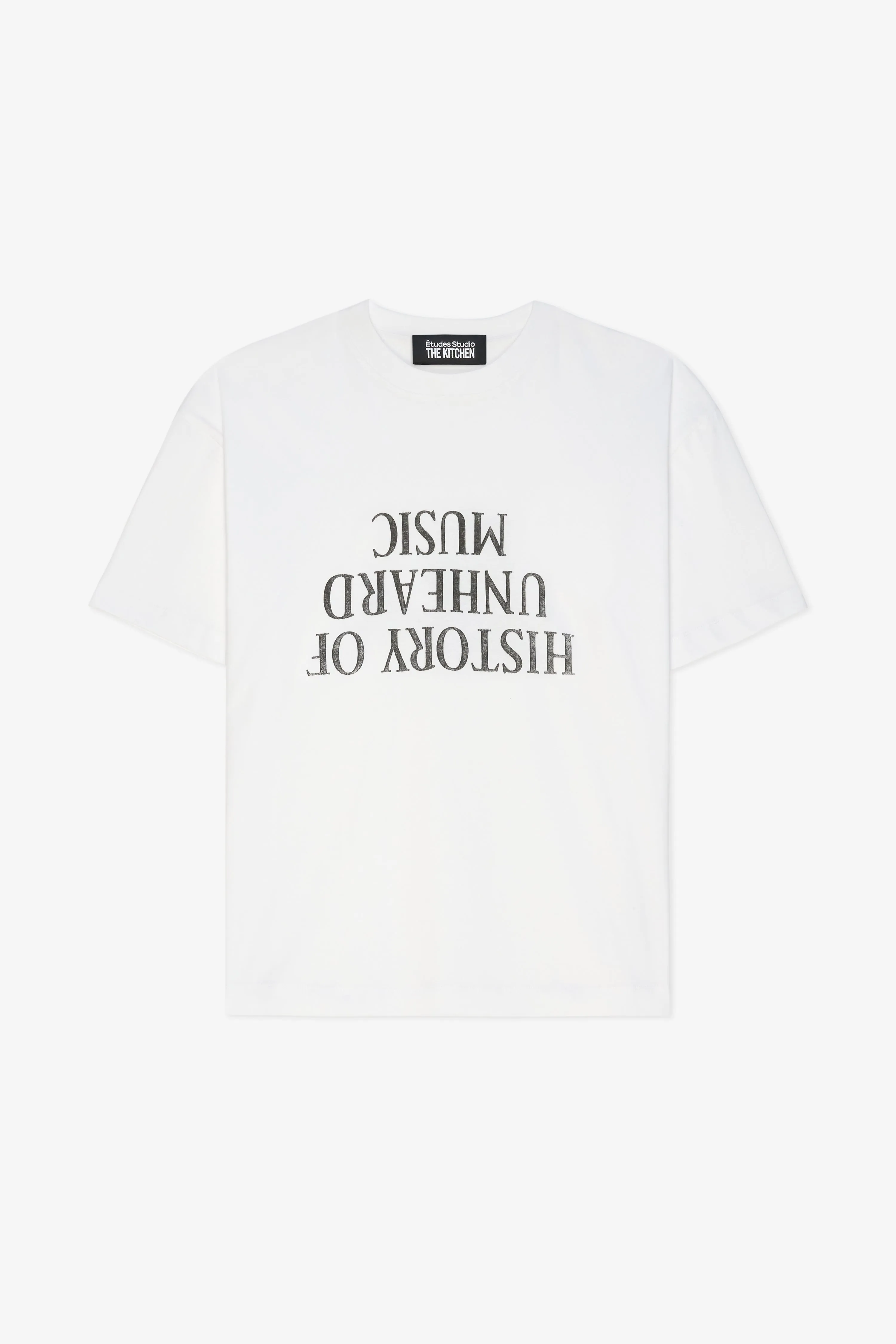 RELAX TEE SHIRT HISTORY THE KITCHEN WHITE sold by Etudes Studio