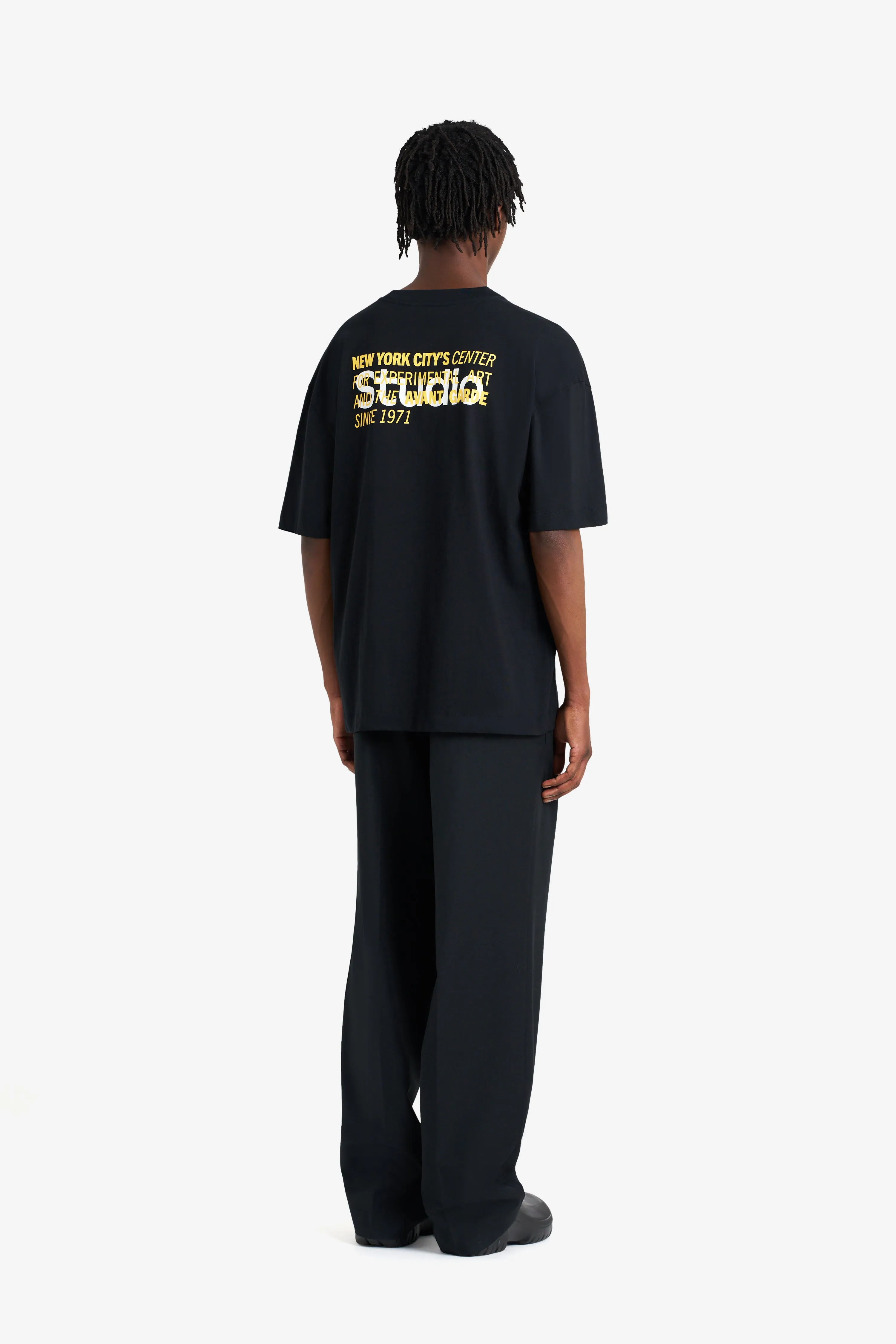 RELAX TEE SHIRT ÉTUDES THE KITCHEN BLACK sold by Etudes Studio product image thumbnail 4