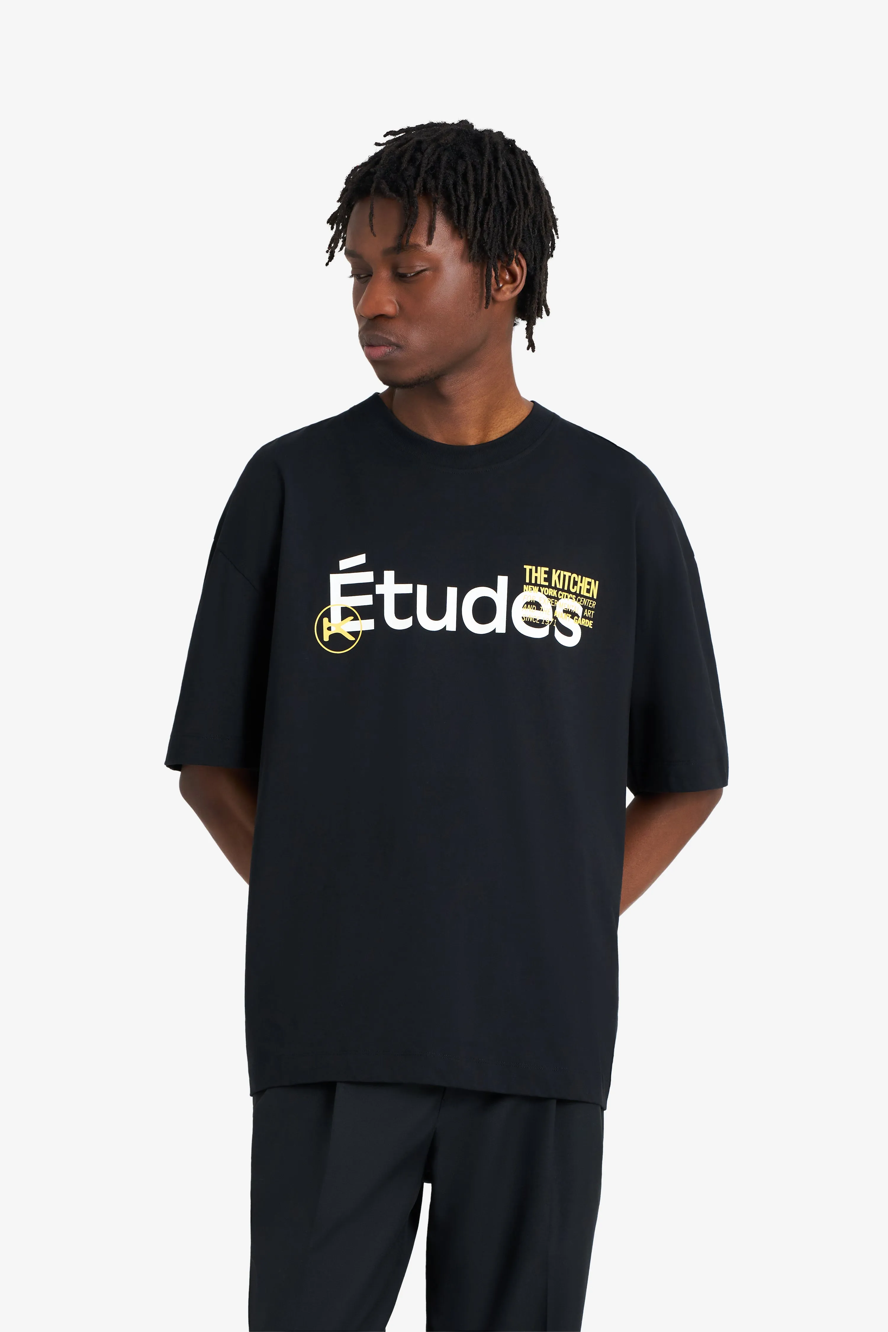 RELAX TEE SHIRT ÉTUDES THE KITCHEN BLACK sold by Etudes Studio product image thumbnail 3