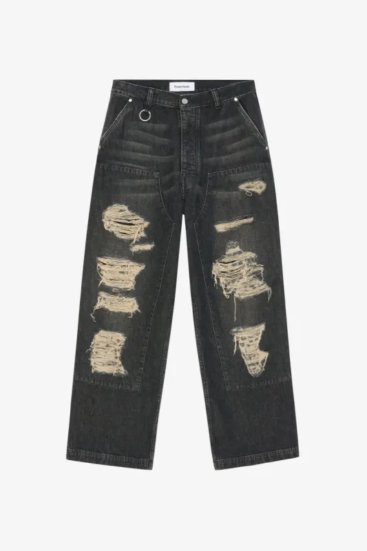 LOOSE CARPENTER PANT BLACK sold by Etudes Studio