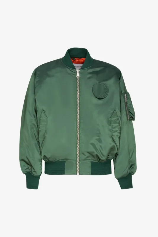 NYLON BOMBER JACKET GREEN sold by Etudes Studio