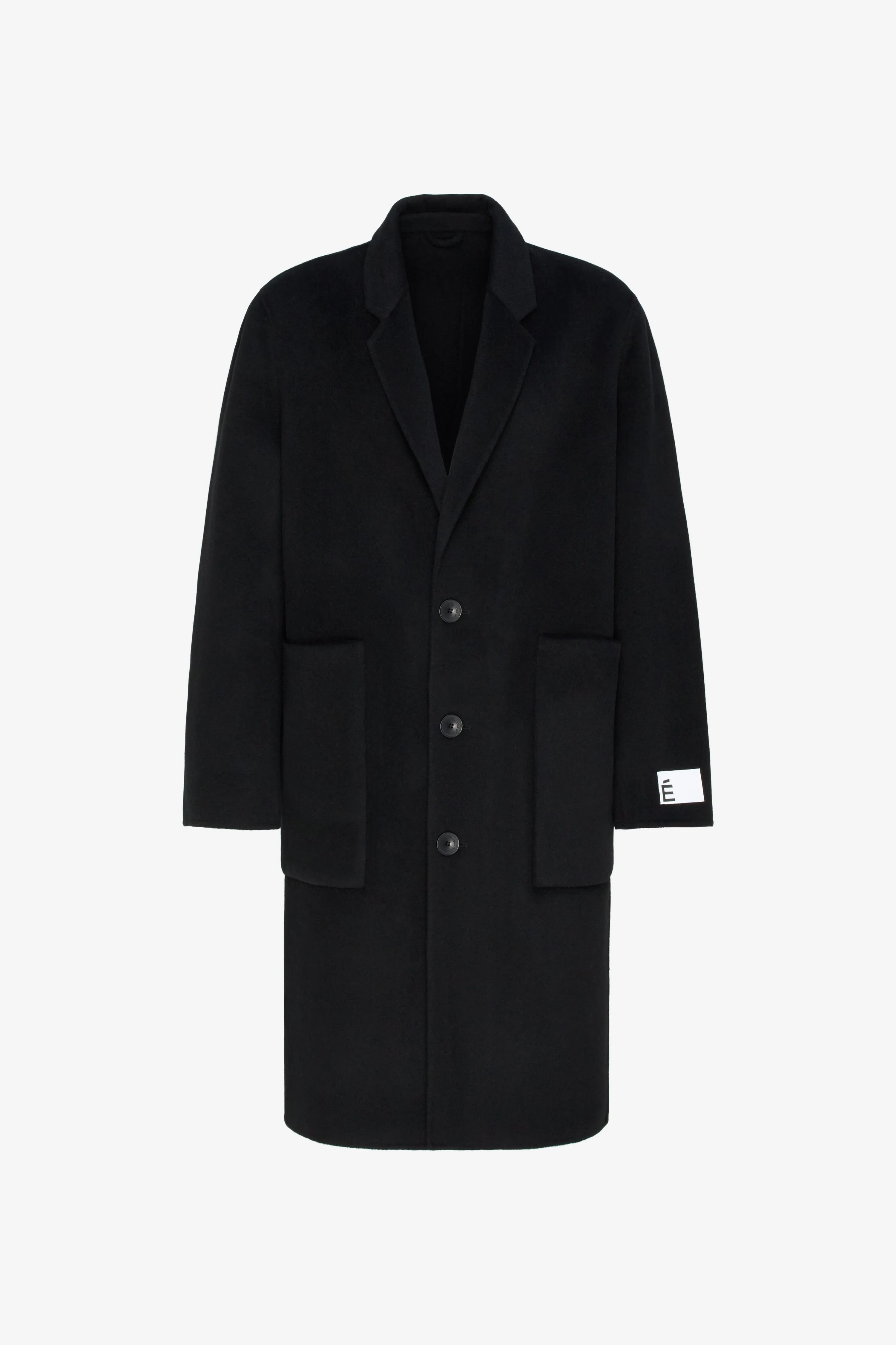 CLASSIC WOOL COAT BLACK sold by Etudes Studio