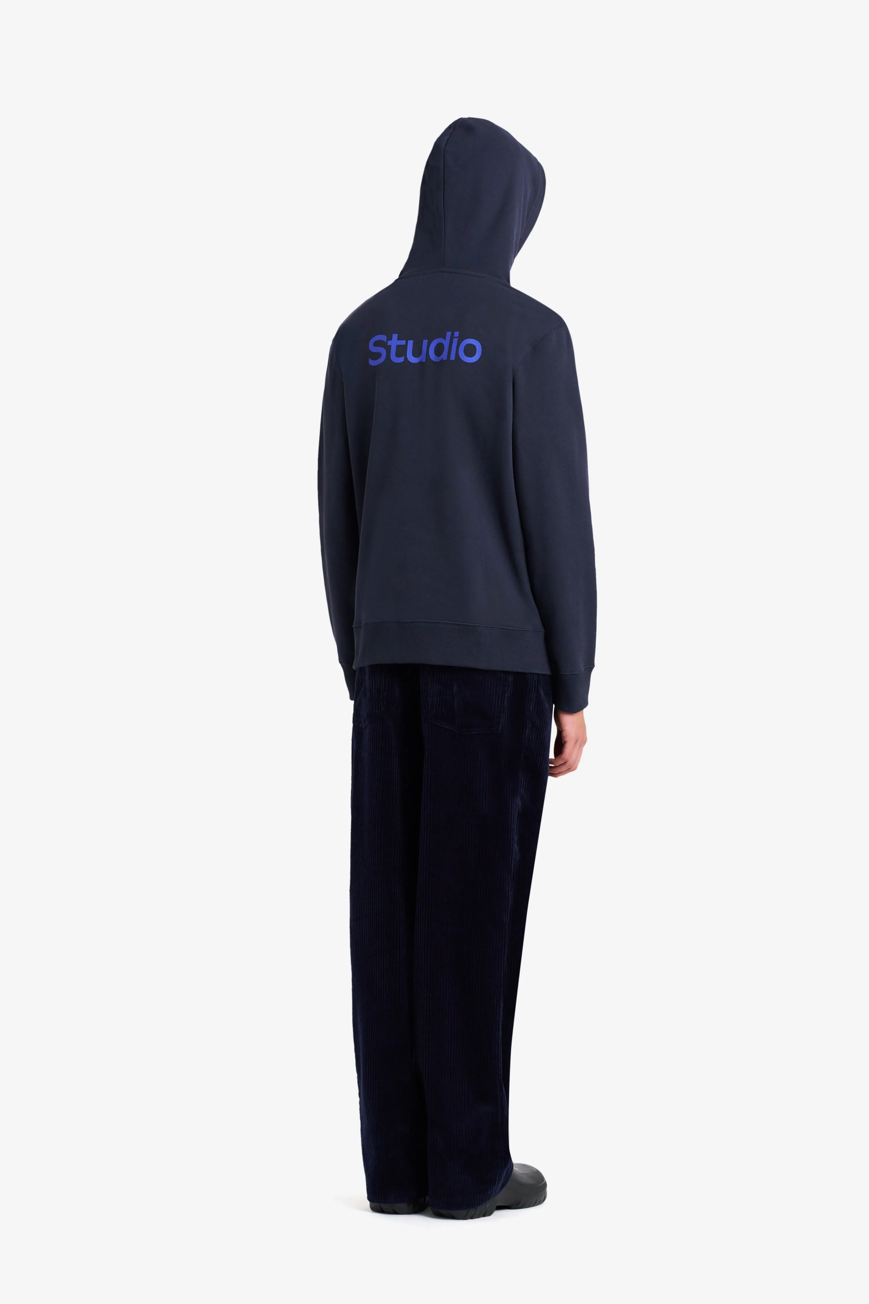 CORDUROY LOOSE 5 POCKETS PANT NAVY sold by Etudes Studio product image thumbnail 4