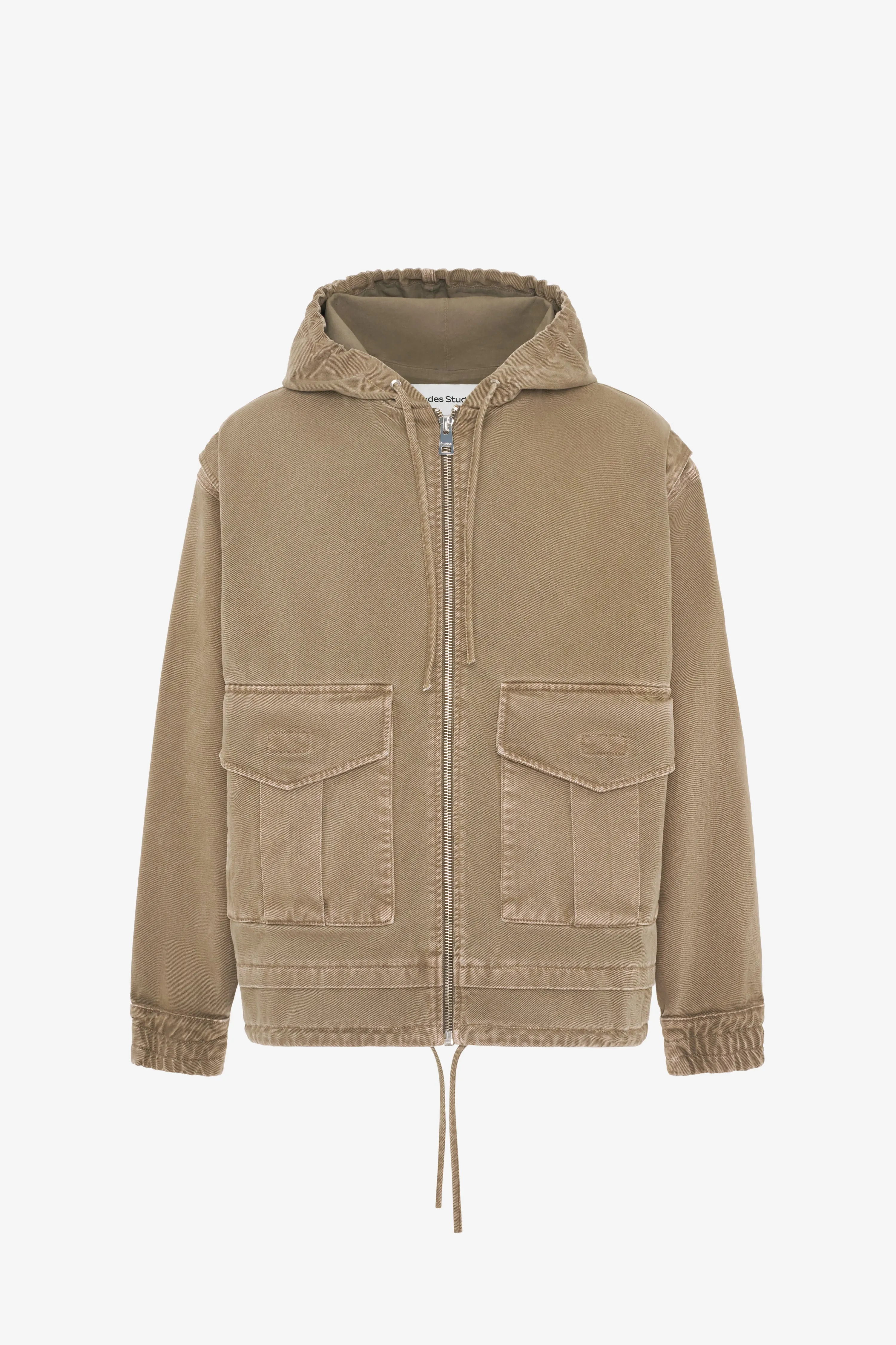 HOODIE DENIM JACKET TAN sold by Etudes Studio