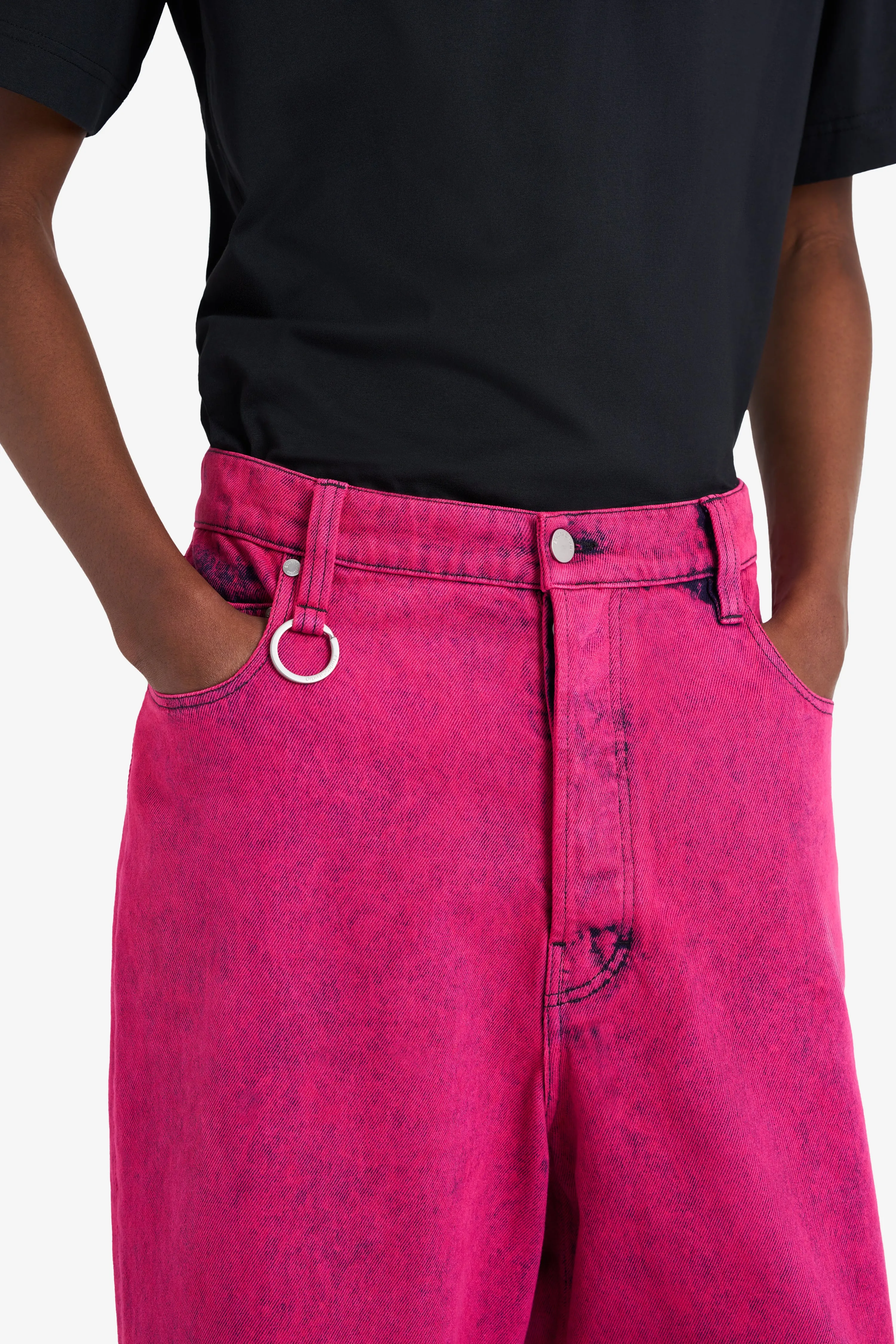 LOOSE JEANS PANT PINK sold by Etudes Studio product image thumbnail 4