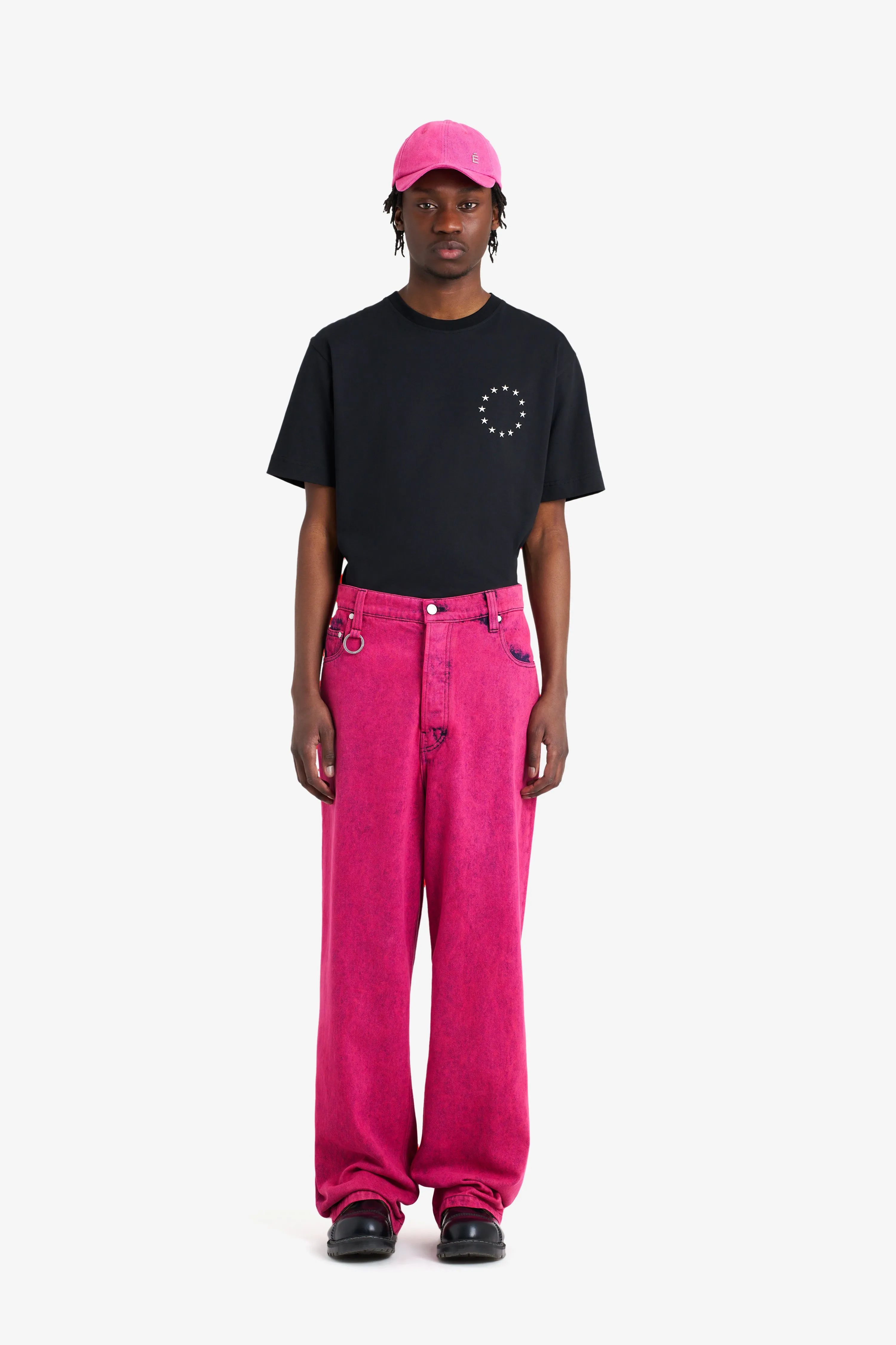 LOOSE JEANS PANT PINK sold by Etudes Studio product image thumbnail 2