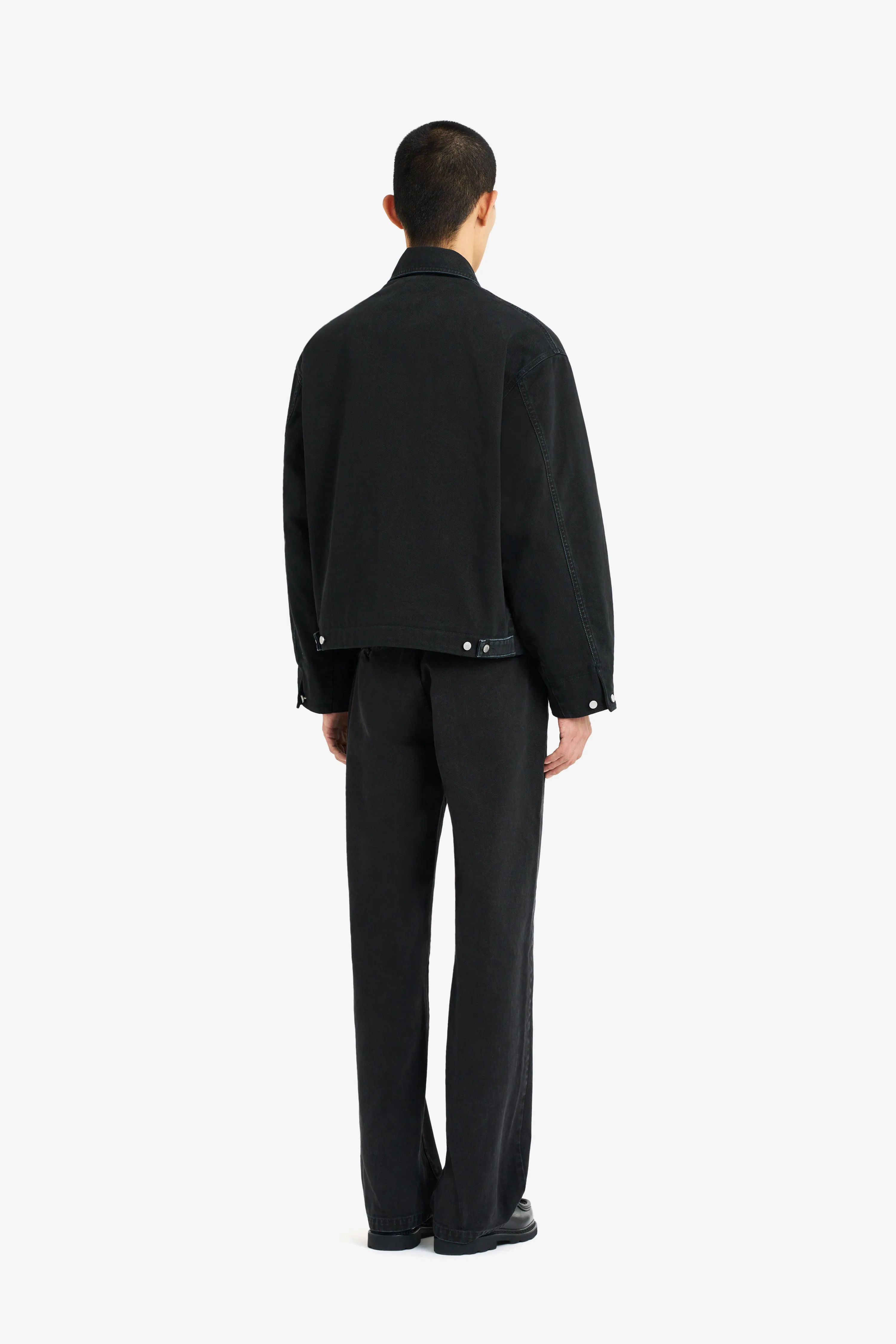 BOXY ZIPPED JACKET BLACK sold by Etudes Studio product image thumbnail 5