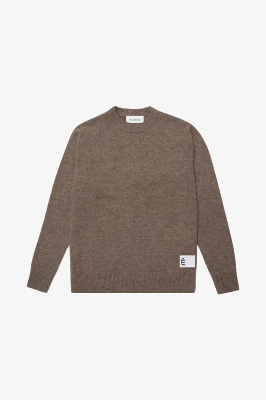 ROUND NECK DARK BROWN sold by Etudes Studio