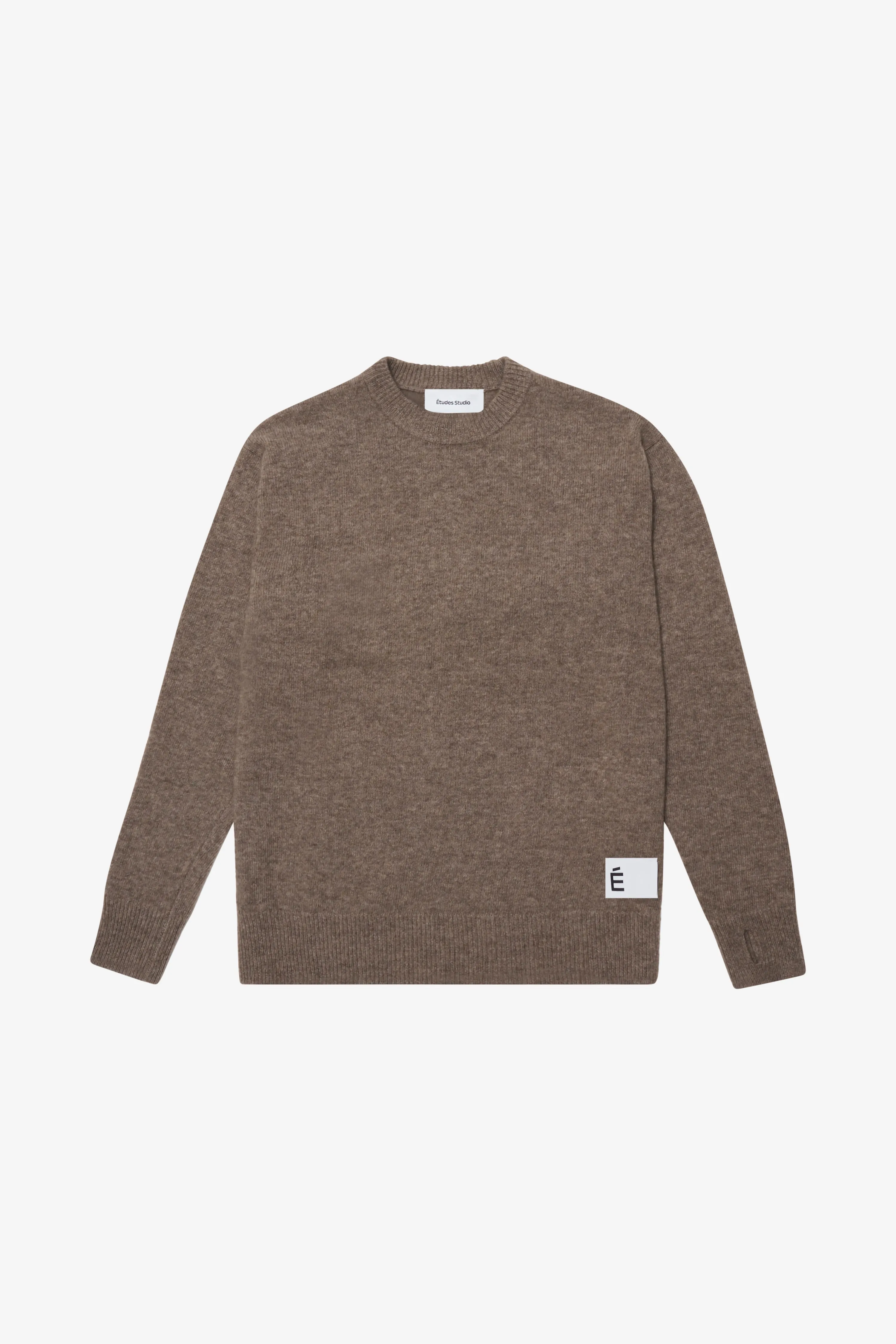 ROUND NECK DARK BROWN sold by Etudes Studio