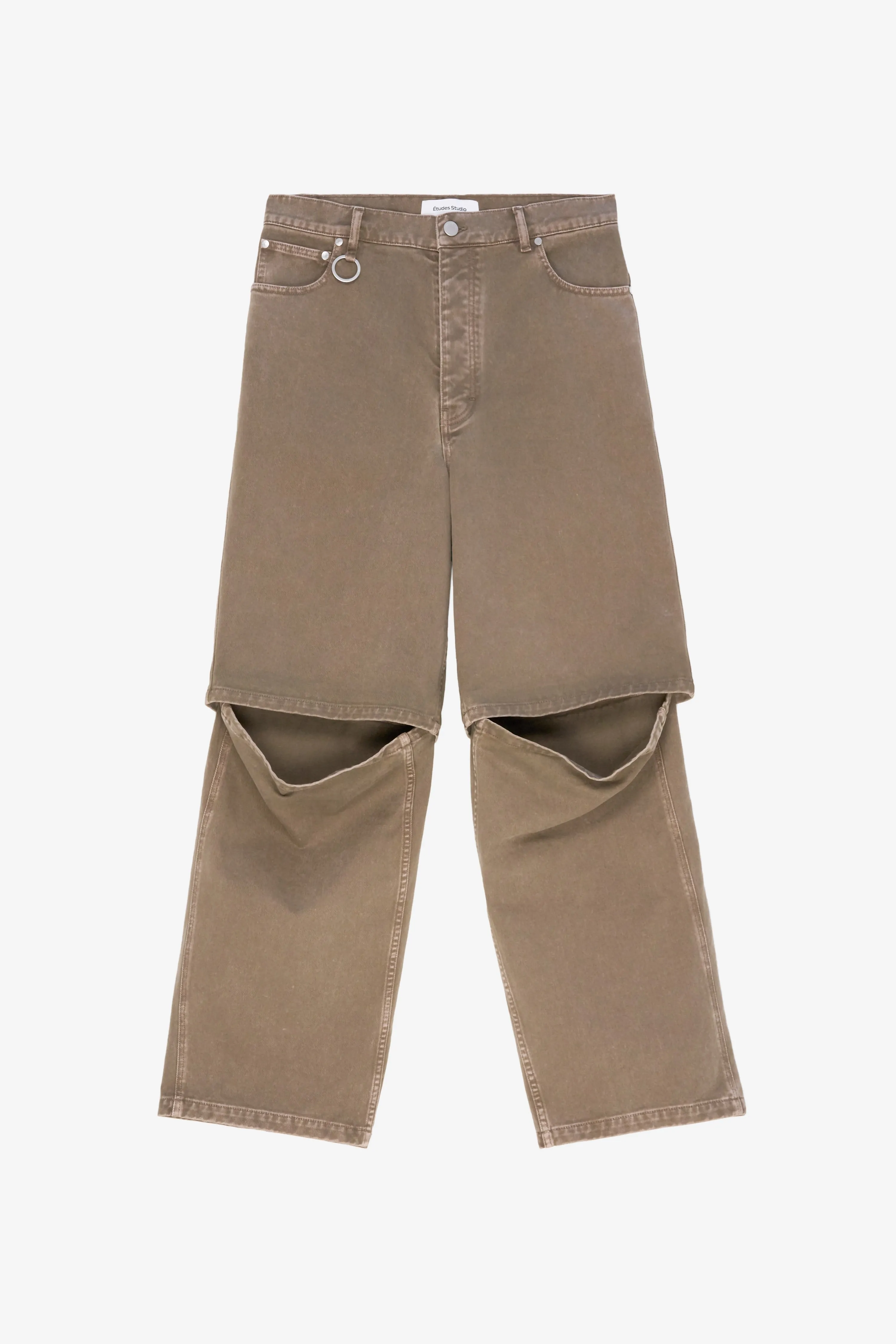 LOOSE JEANS PANT TAN sold by Etudes Studio