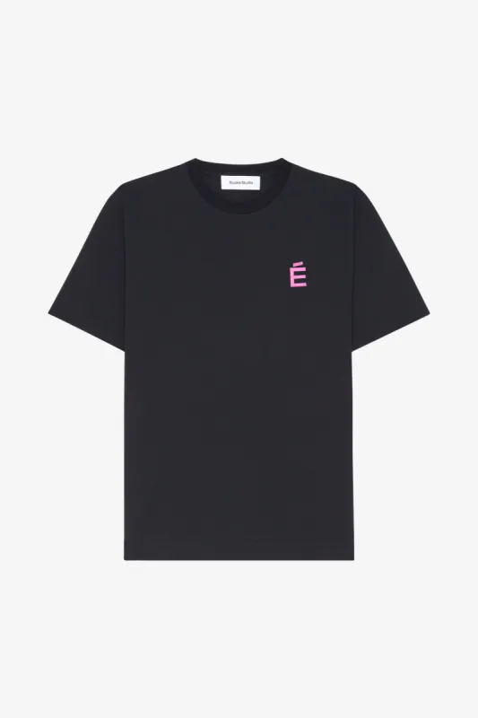 REGULAR TEE SHIRT É PINK BLACK sold by Etudes Studio