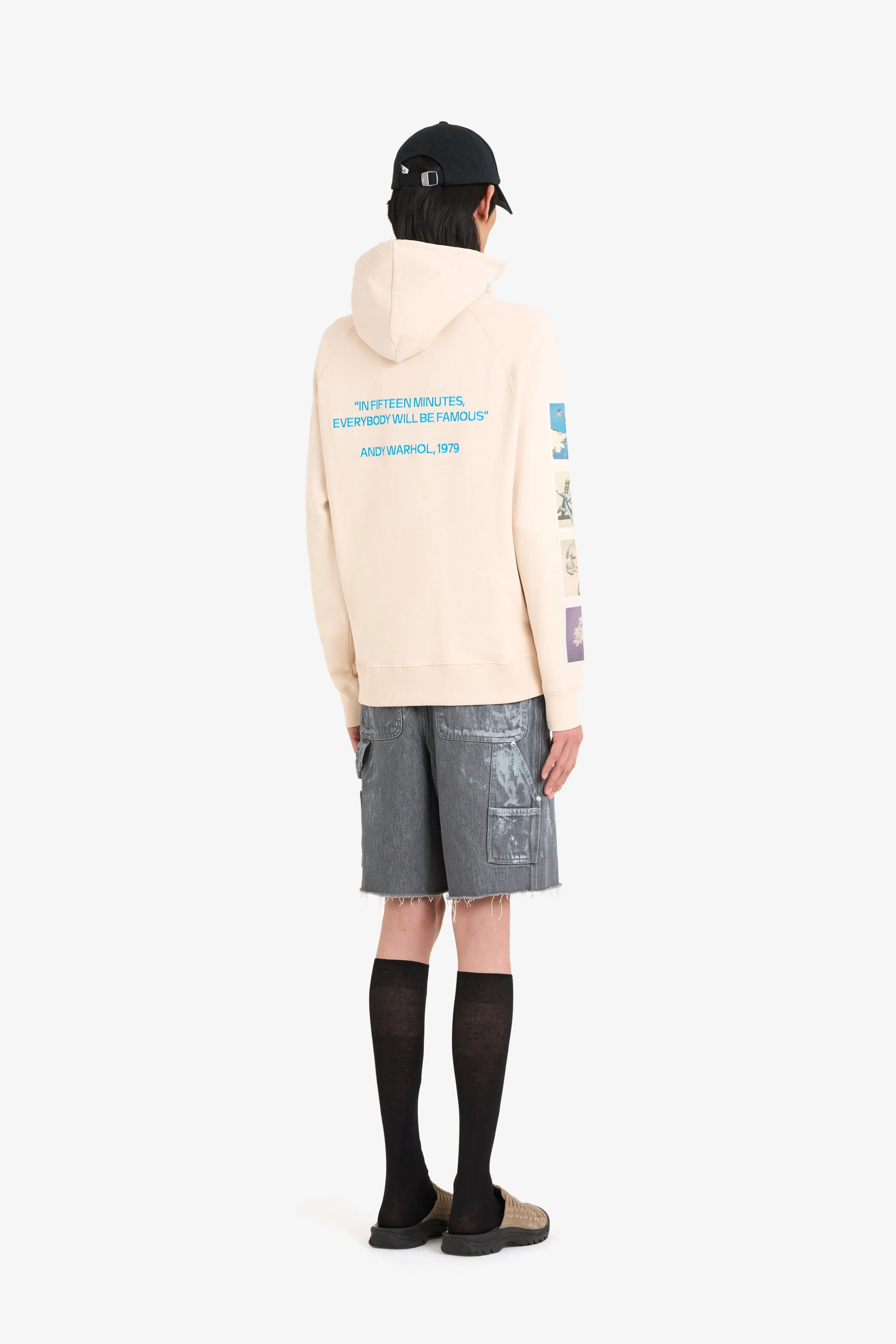LOOSE HOODIE ANDY WARHOL POLAROID sold by Etudes Studio product image thumbnail 4