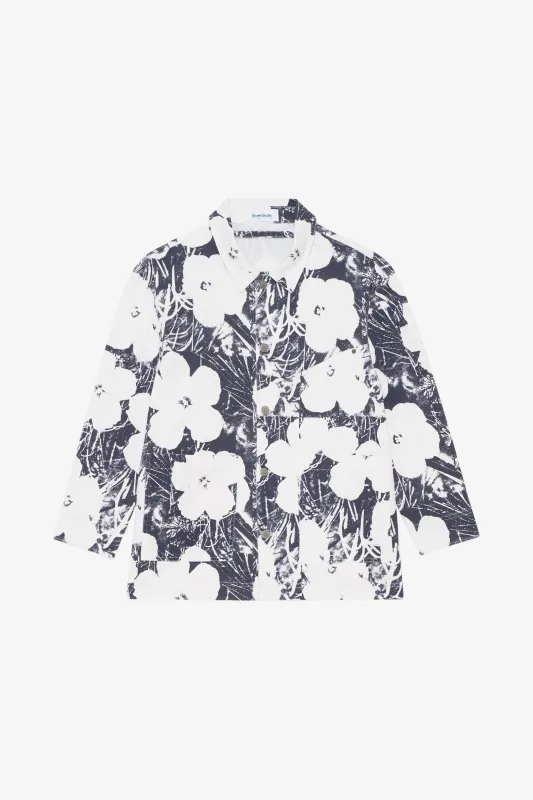 ANDY WARHOL DENIM JACKET made by Etudes Studio