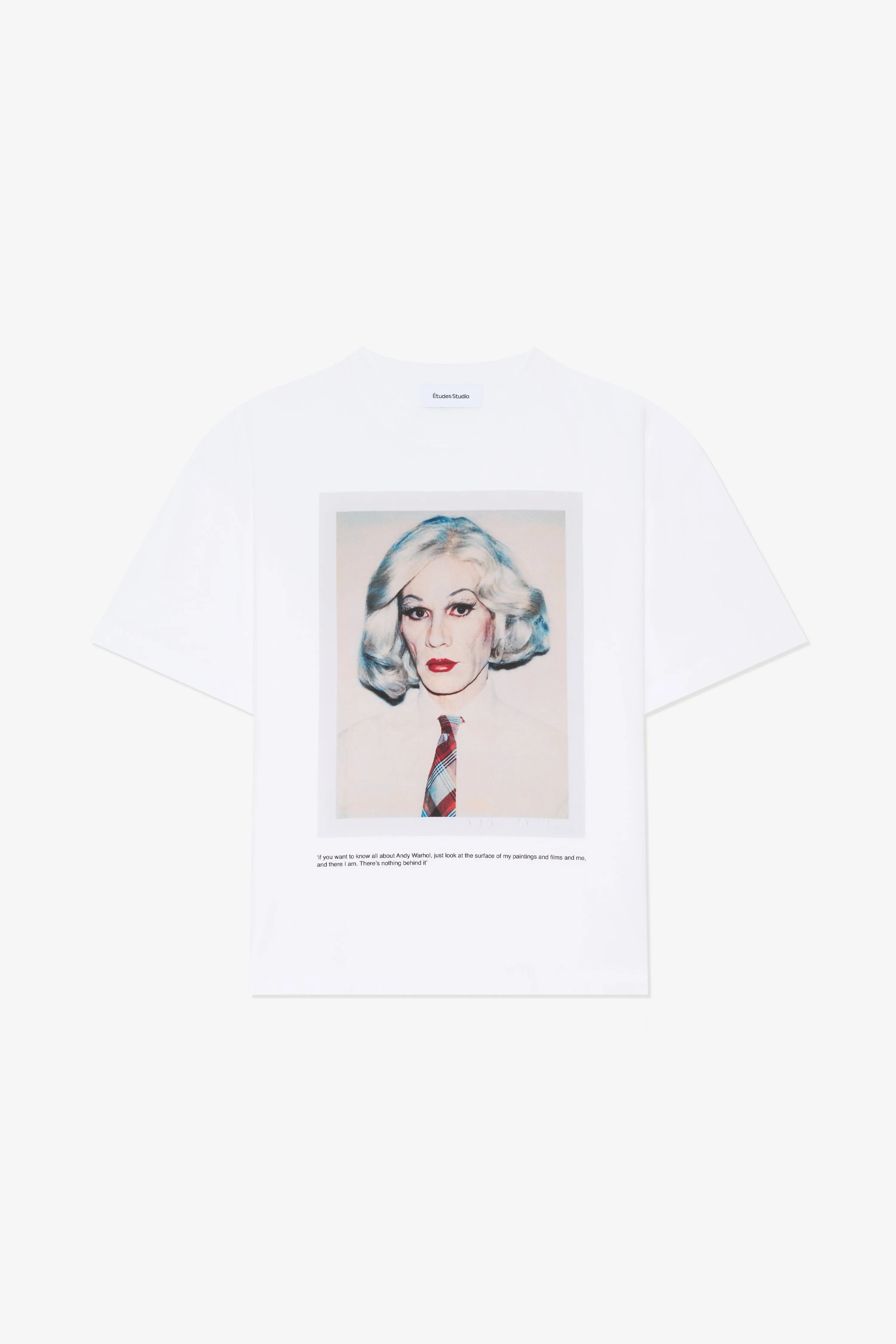 RELAX T-SHIRT ANDY WARHOL PORTRAIT sold by Etudes Studio