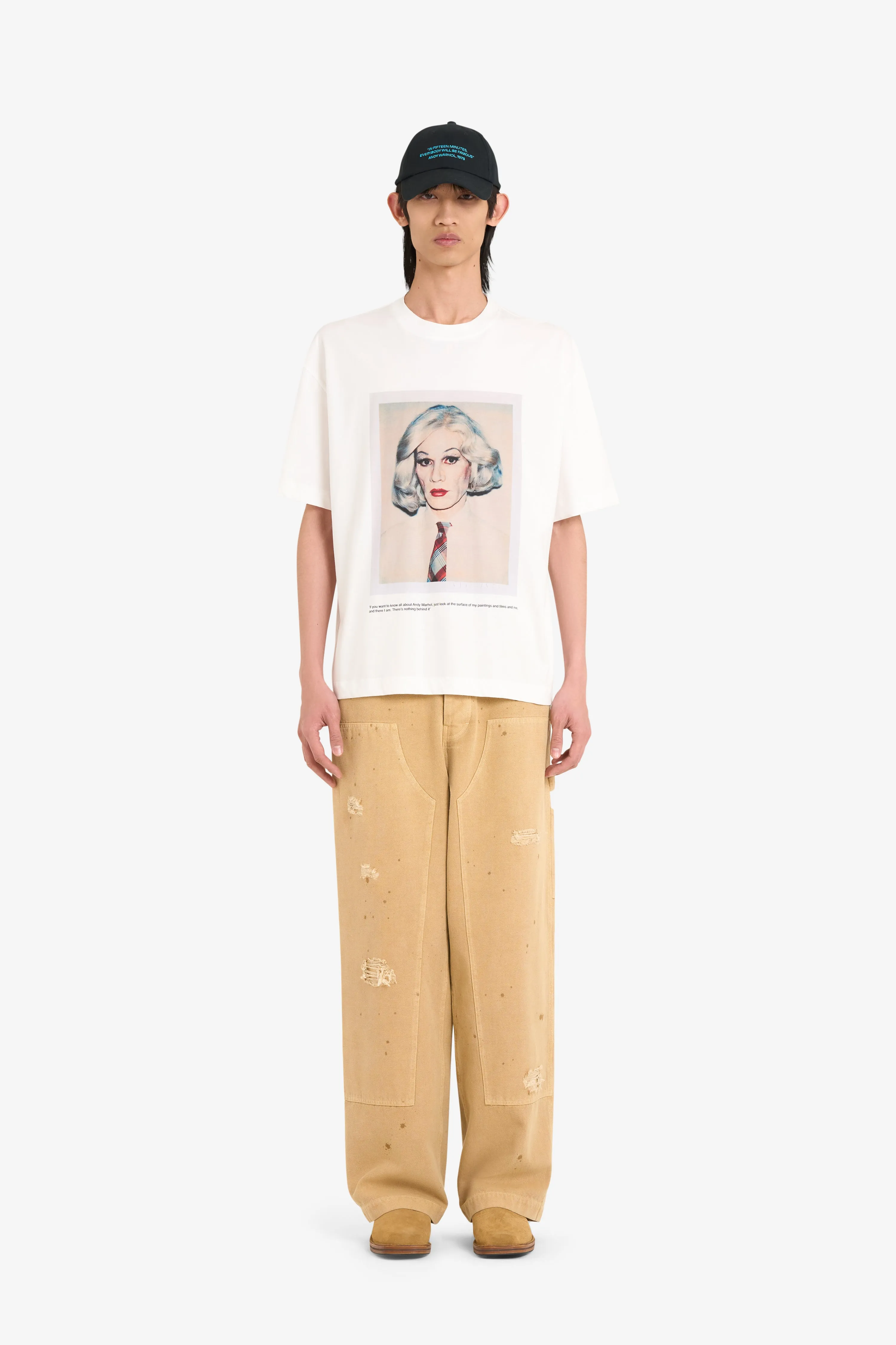 RELAX T-SHIRT ANDY WARHOL PORTRAIT sold by Etudes Studio product image thumbnail 2