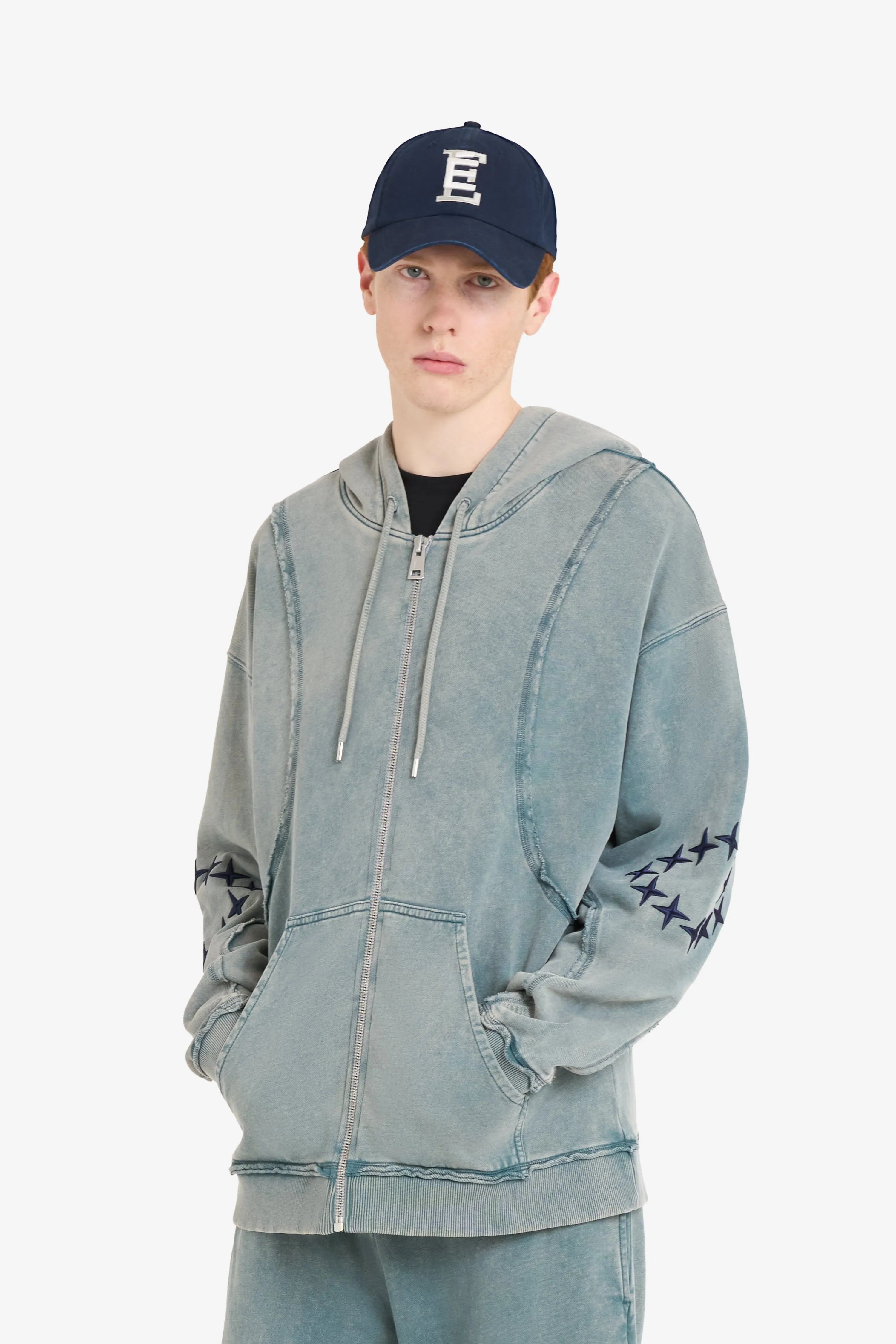 ZIP HOODY RAW EDGES sold by Etudes Studio product image thumbnail 3