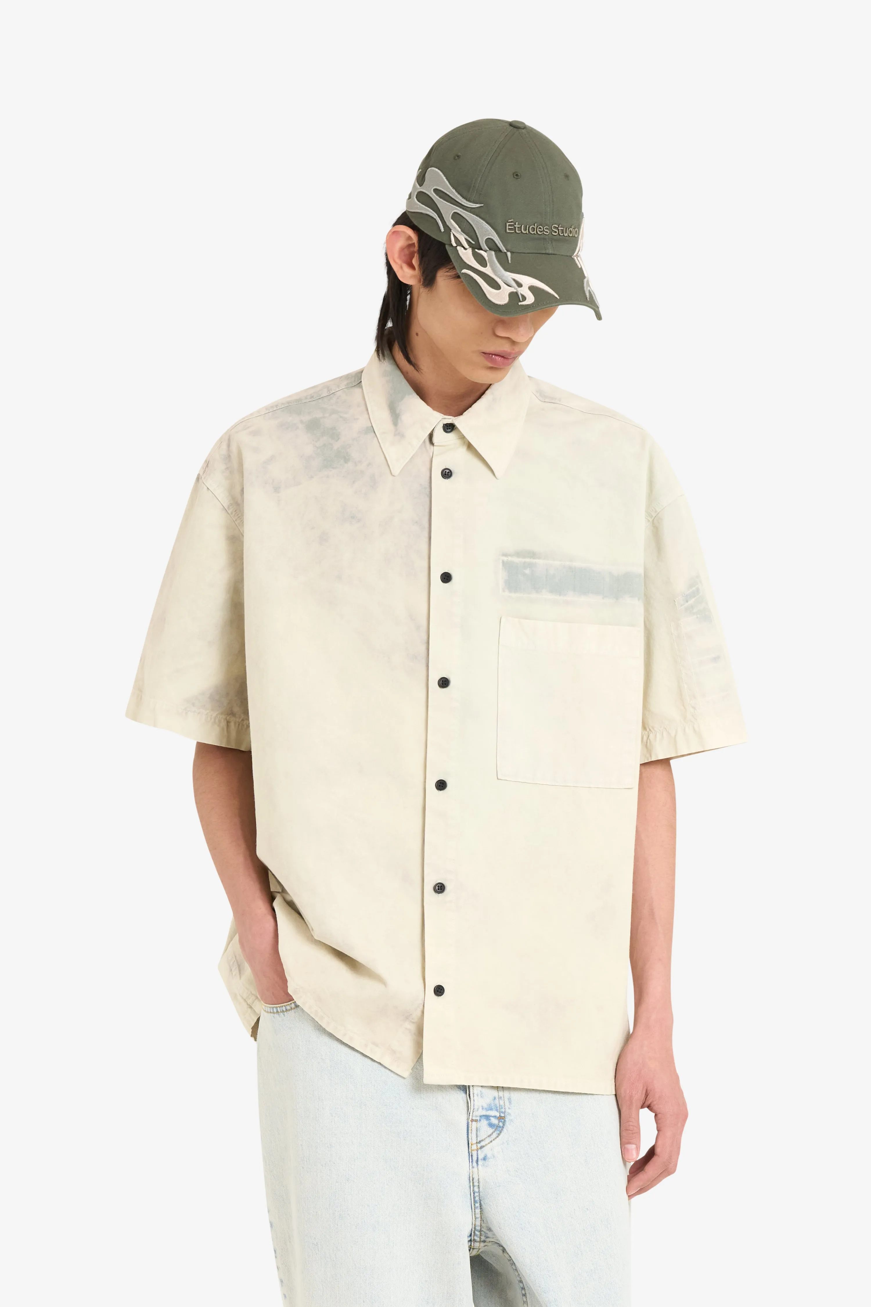 BOXY RIPSTOP SHIRT sold by Etudes Studio product image thumbnail 3