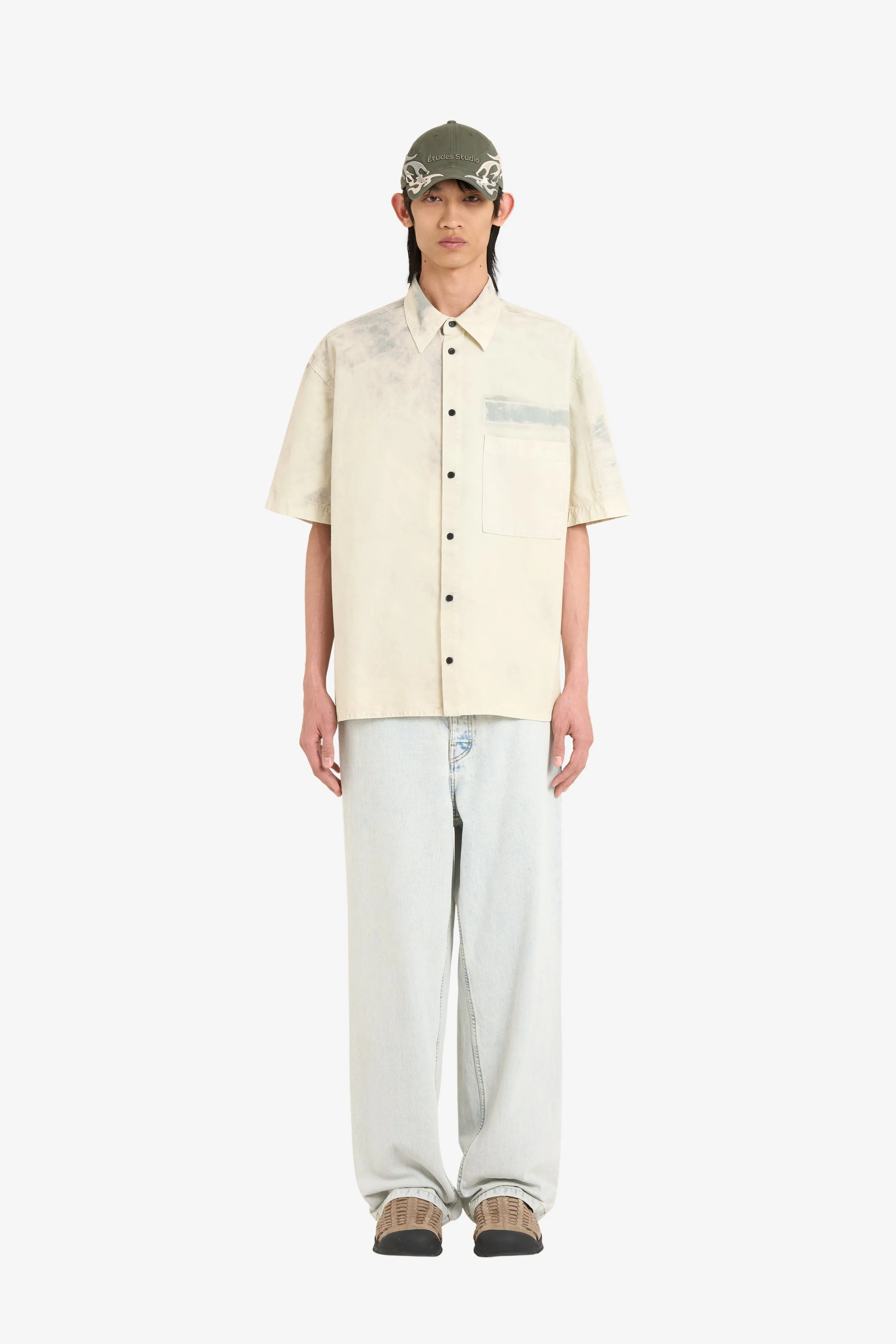 BOXY RIPSTOP SHIRT sold by Etudes Studio product image thumbnail 2